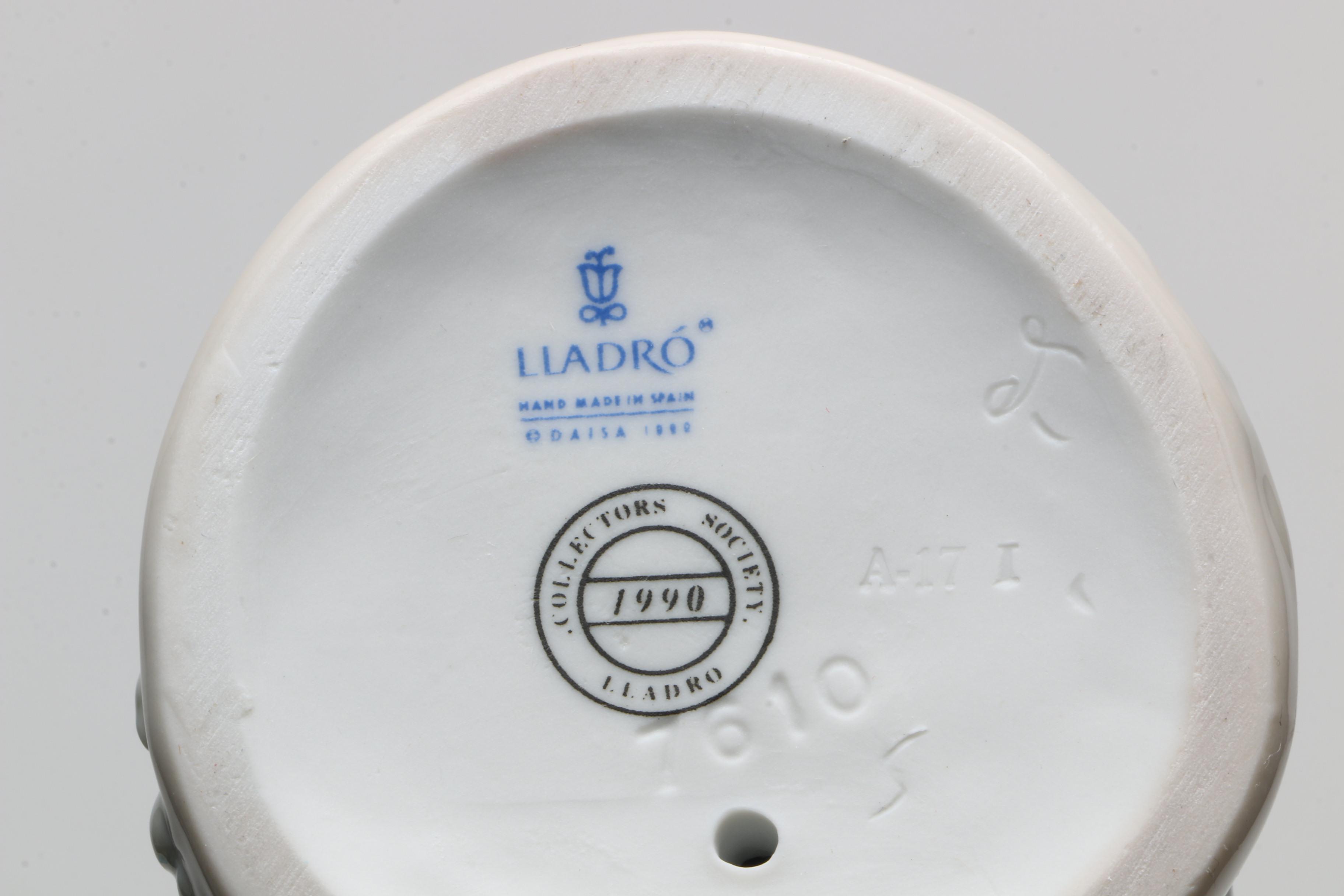 Lladro figurine "Dispuesto a Jugar" 1990