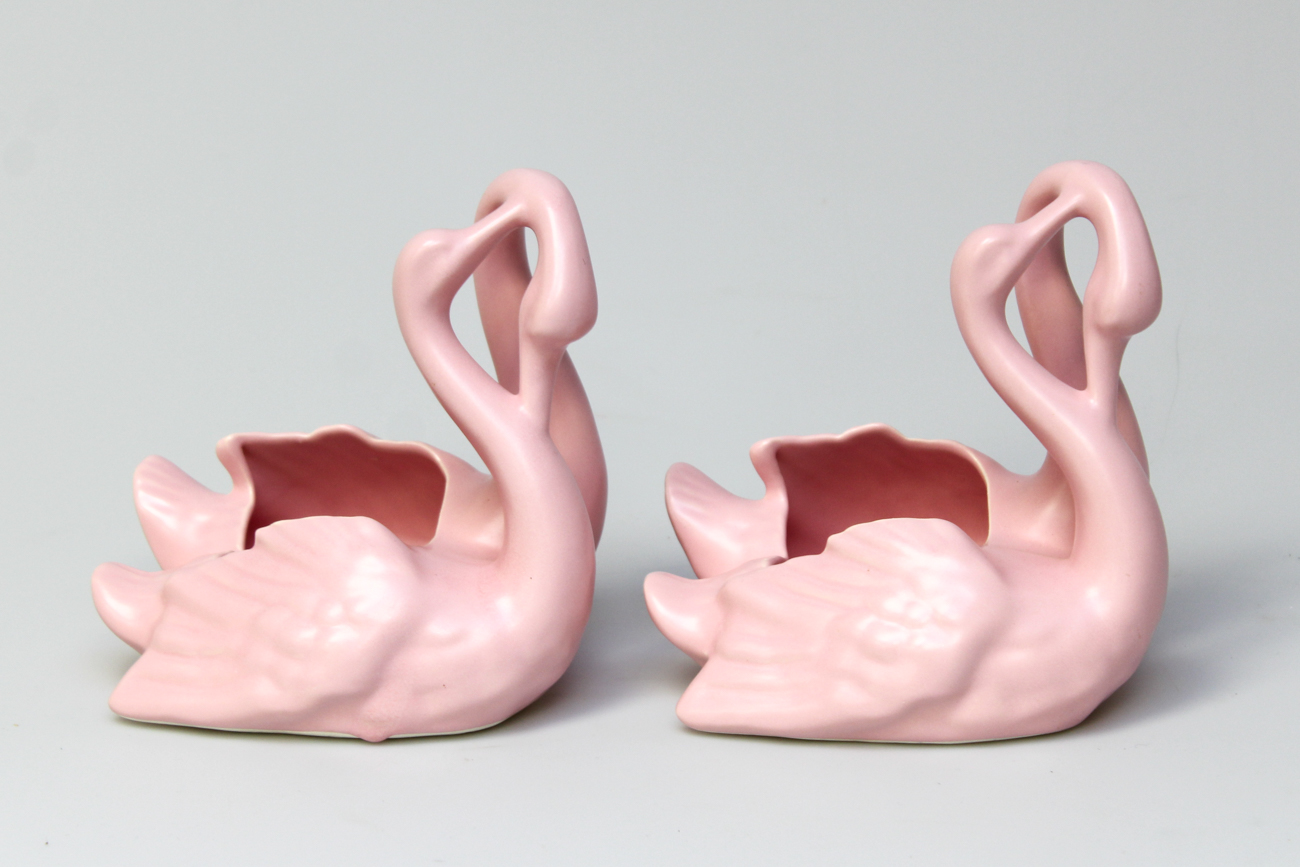 Camark Pink Swan Planters