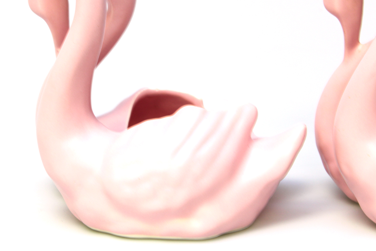 Camark Pink Swan Planters