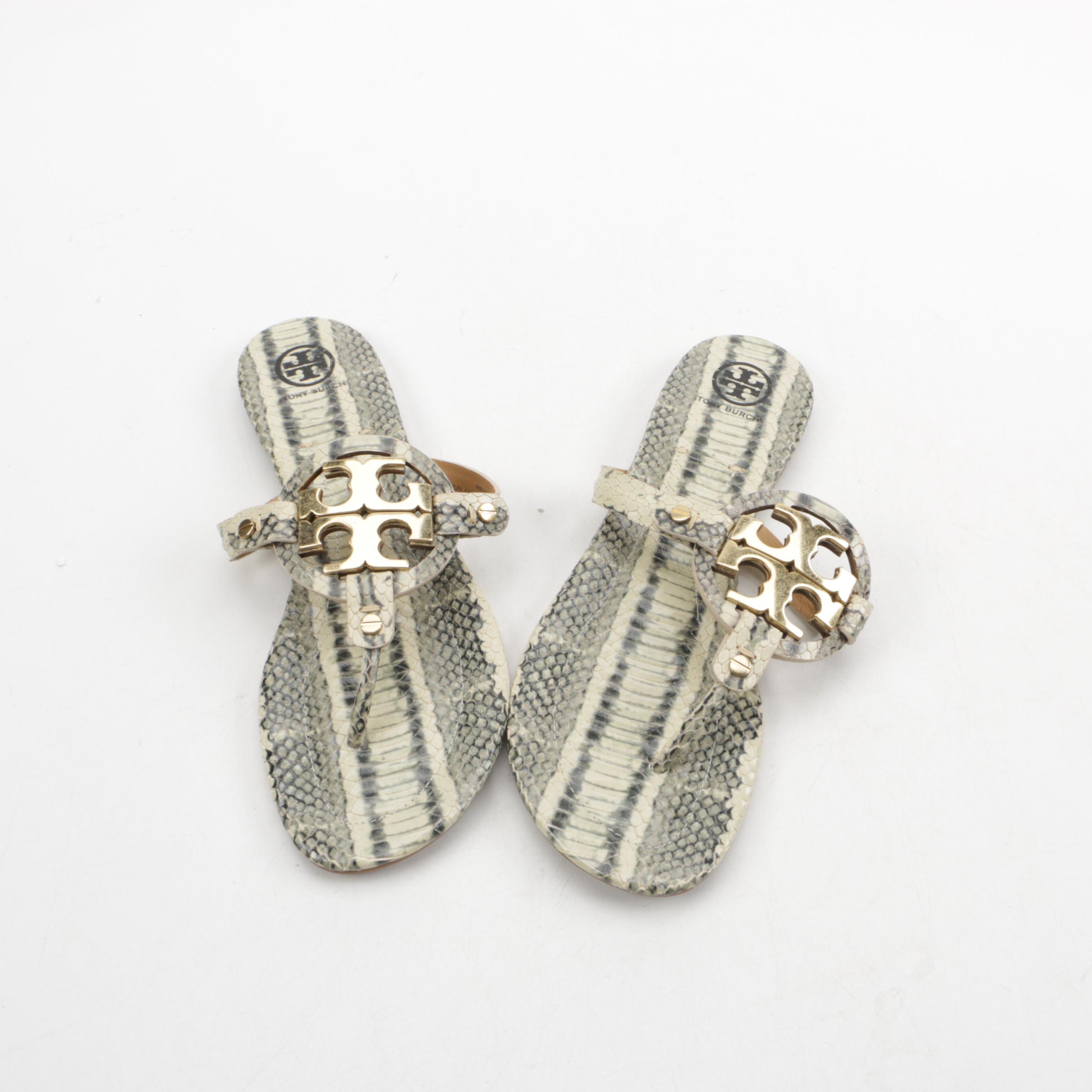 Tory Burch Leather Sandals