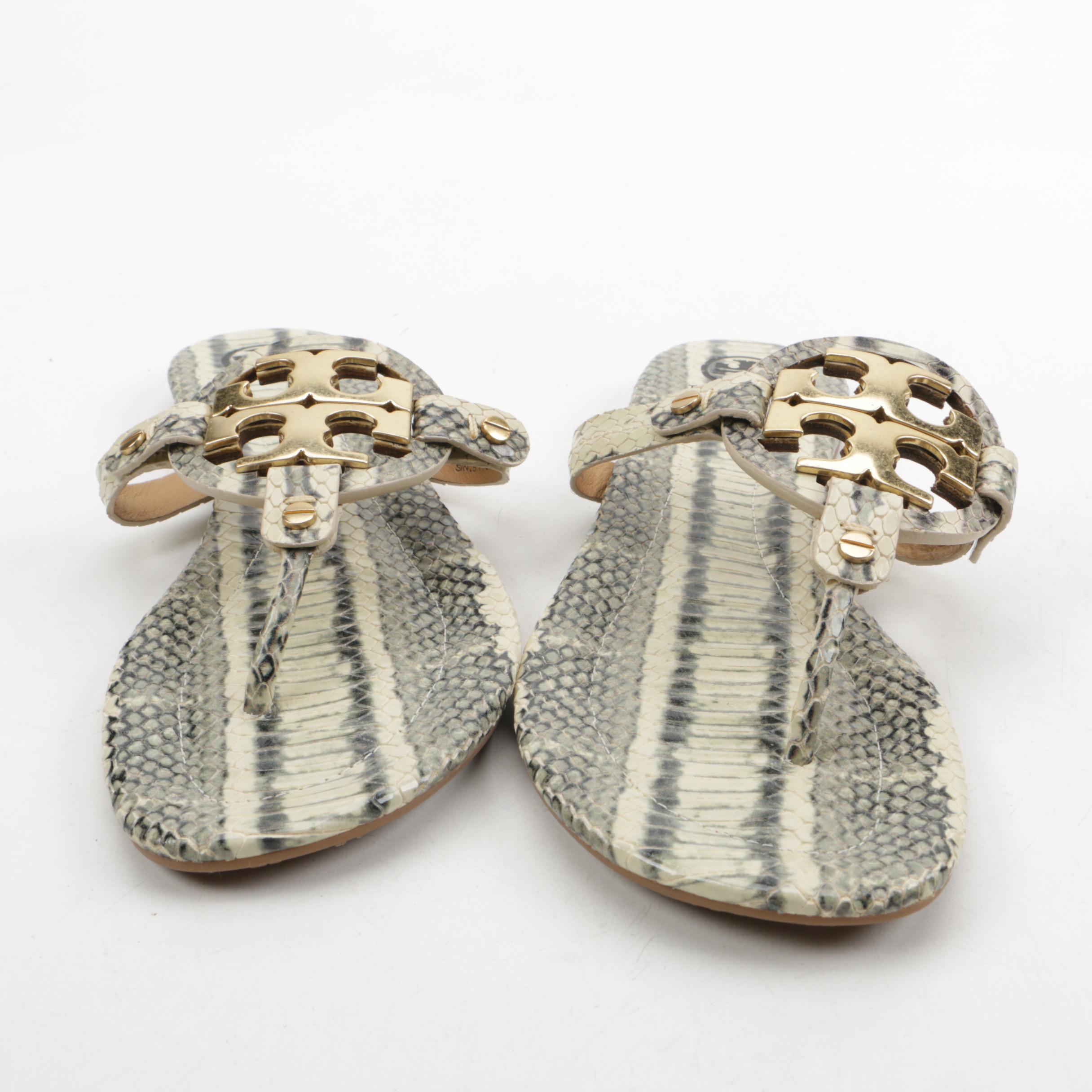 Tory Burch Leather Sandals