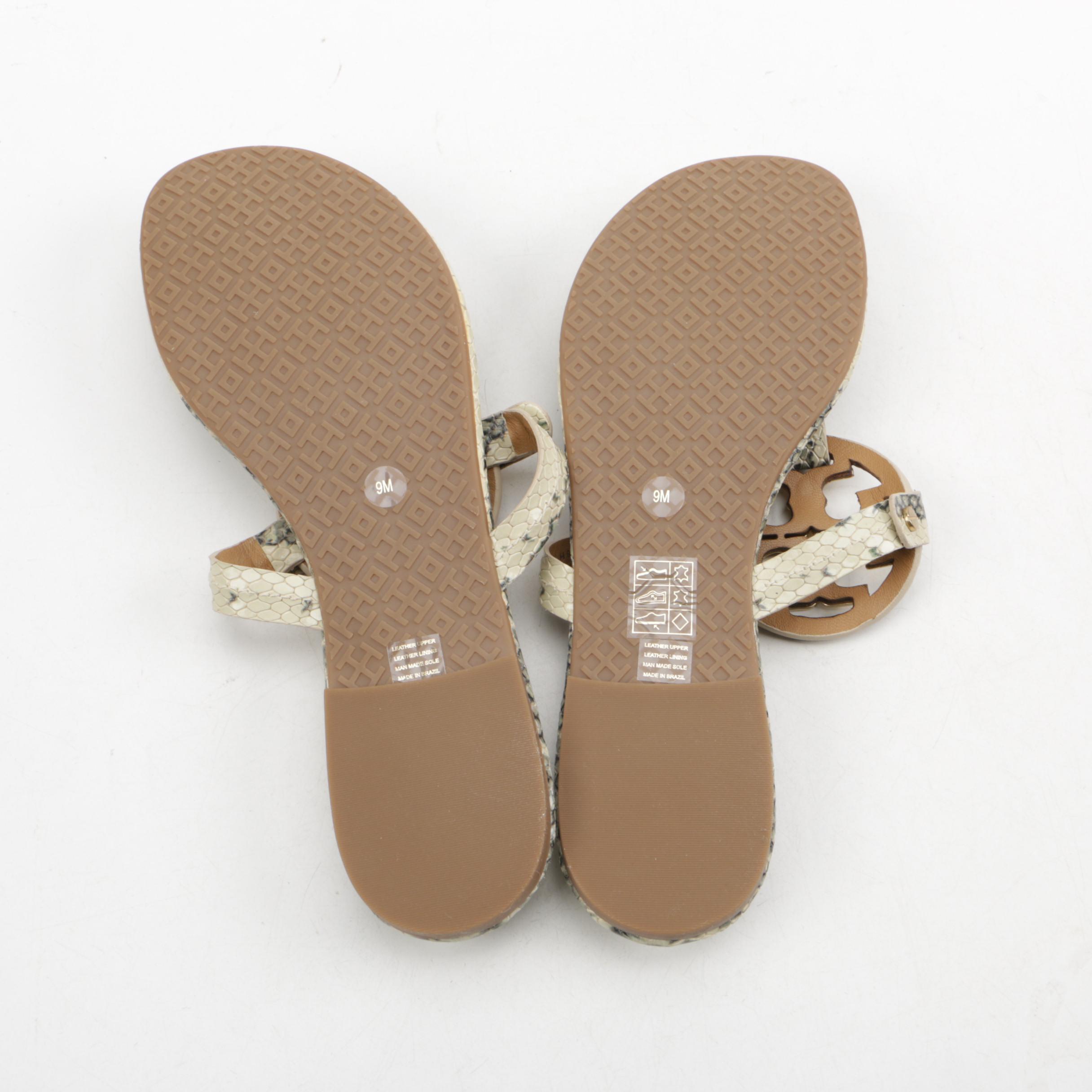 Tory Burch Leather Sandals