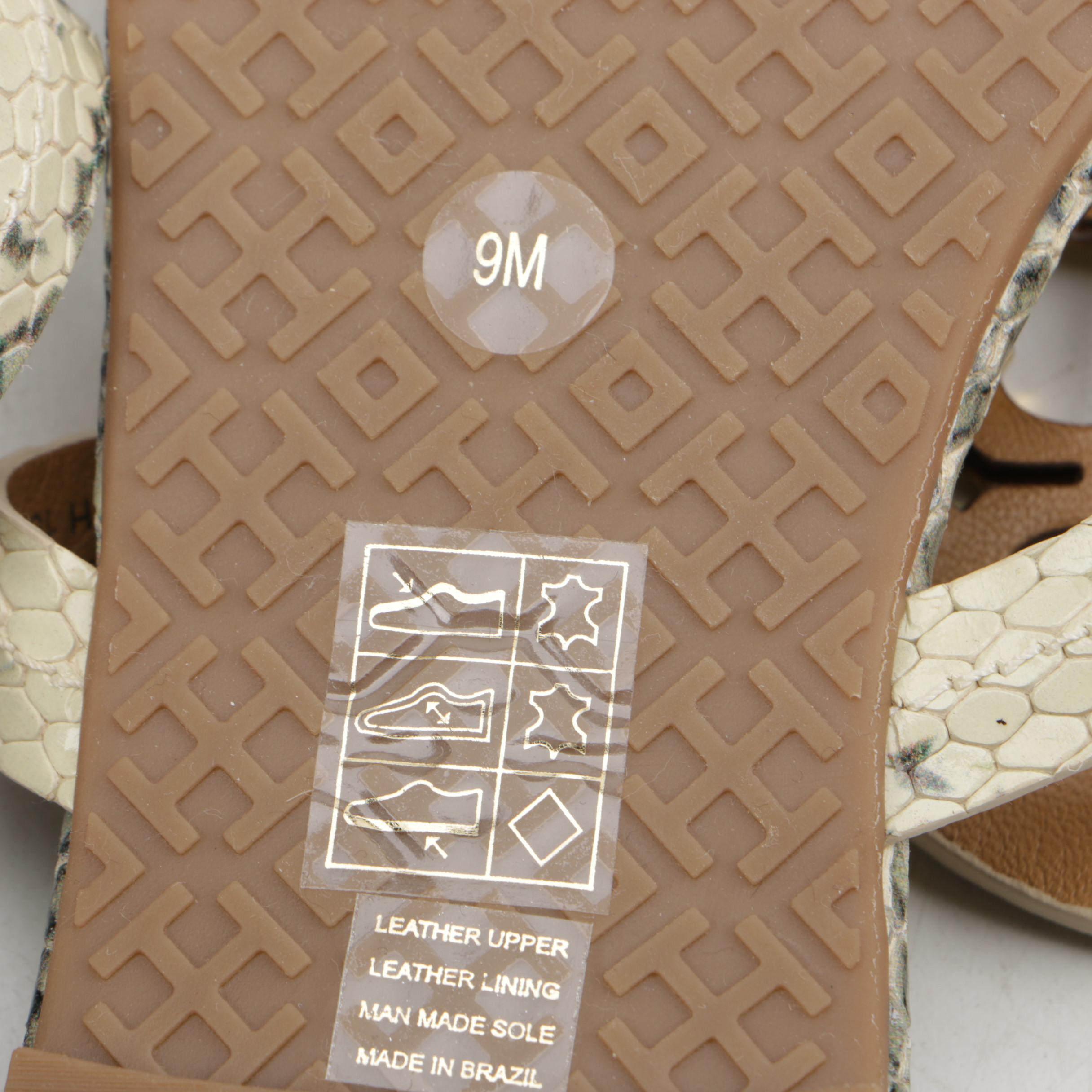 Tory Burch Leather Sandals