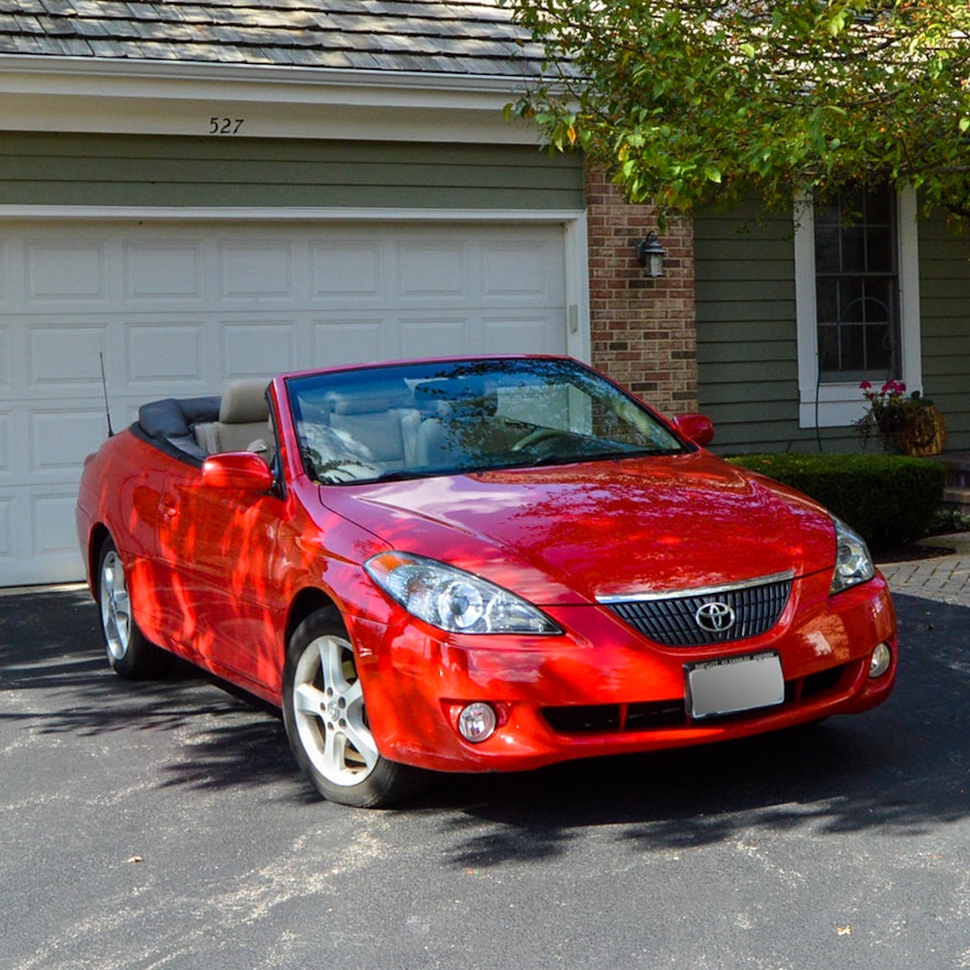 2006 Toyota Camry Solara SLE Convertible