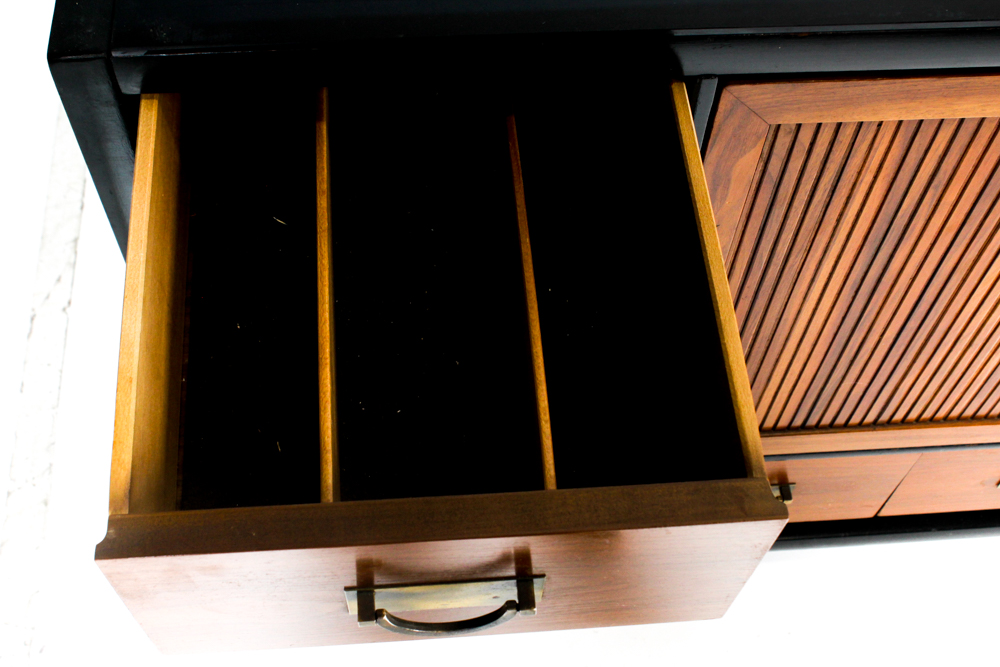 Mid Century Teak Tung Si Buffet by Hickory Furniture