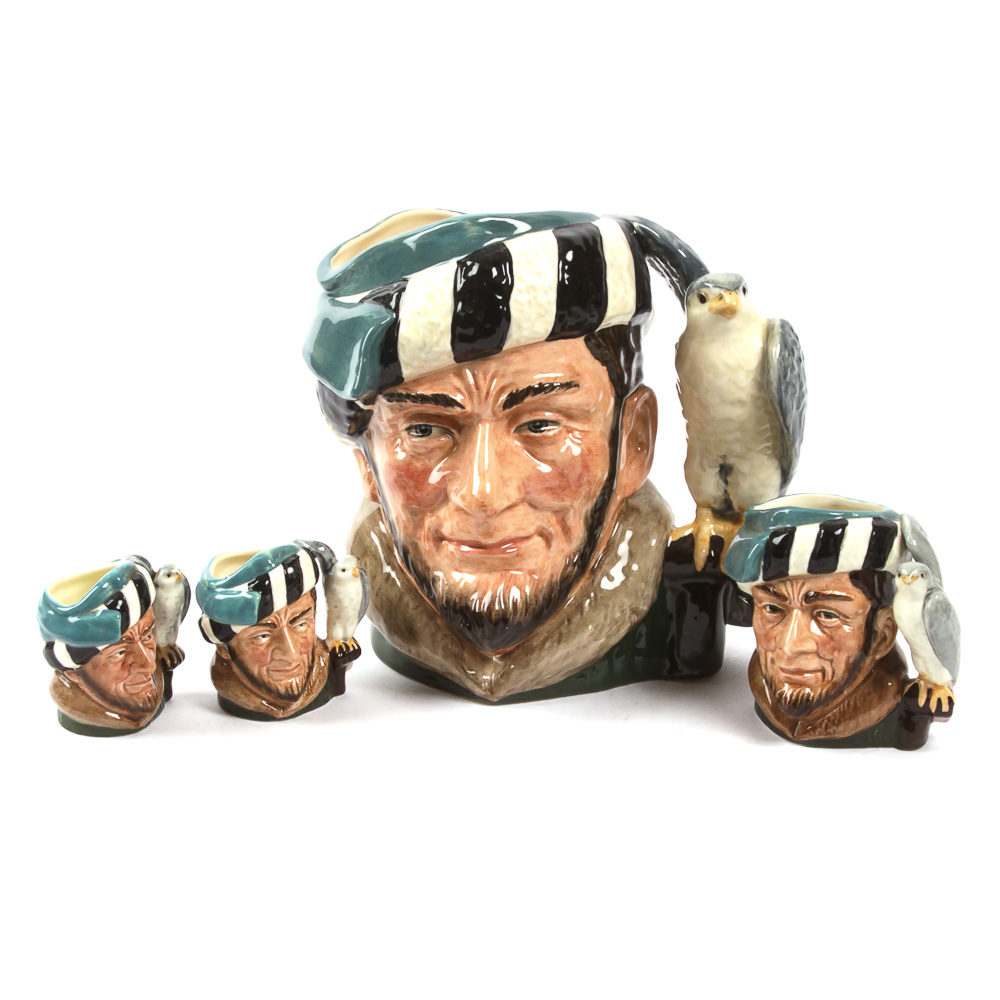 Vintage "The Falconer" Royal Doulton Toby Jug Collection