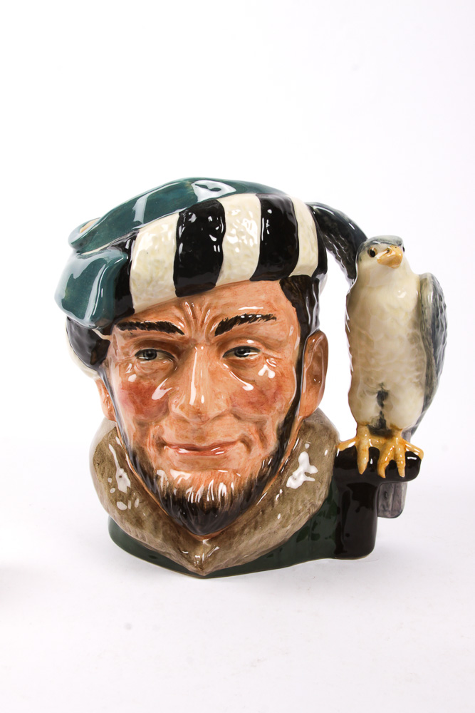 Vintage "The Falconer" Royal Doulton Toby Jug Collection