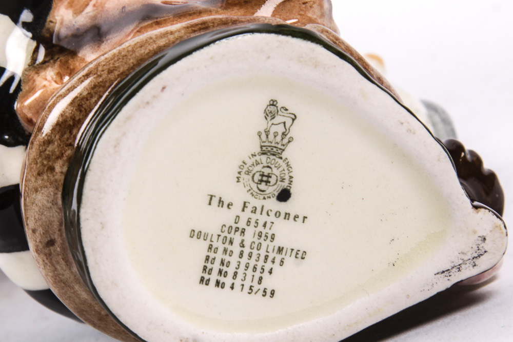 Vintage "The Falconer" Royal Doulton Toby Jug Collection