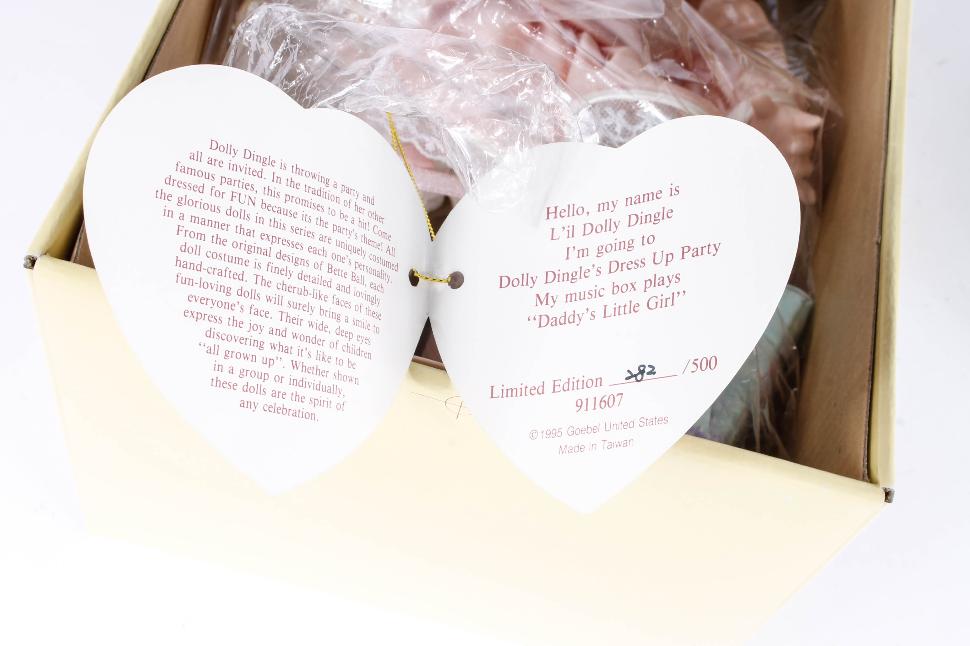 Vintage "L'il Dolly Dingle" by Bette Ball for Goebel