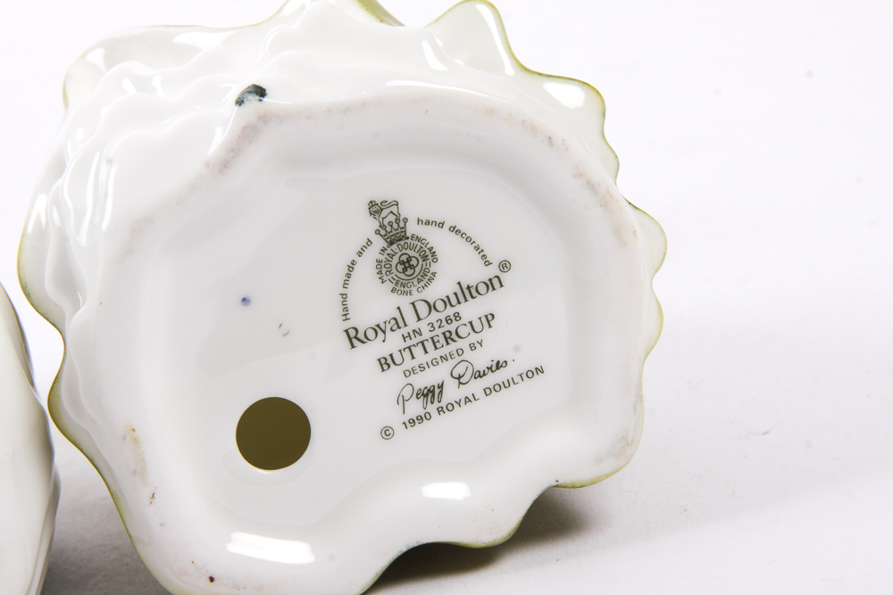 Vintage Royal Doulton Miniature Figurines of Women