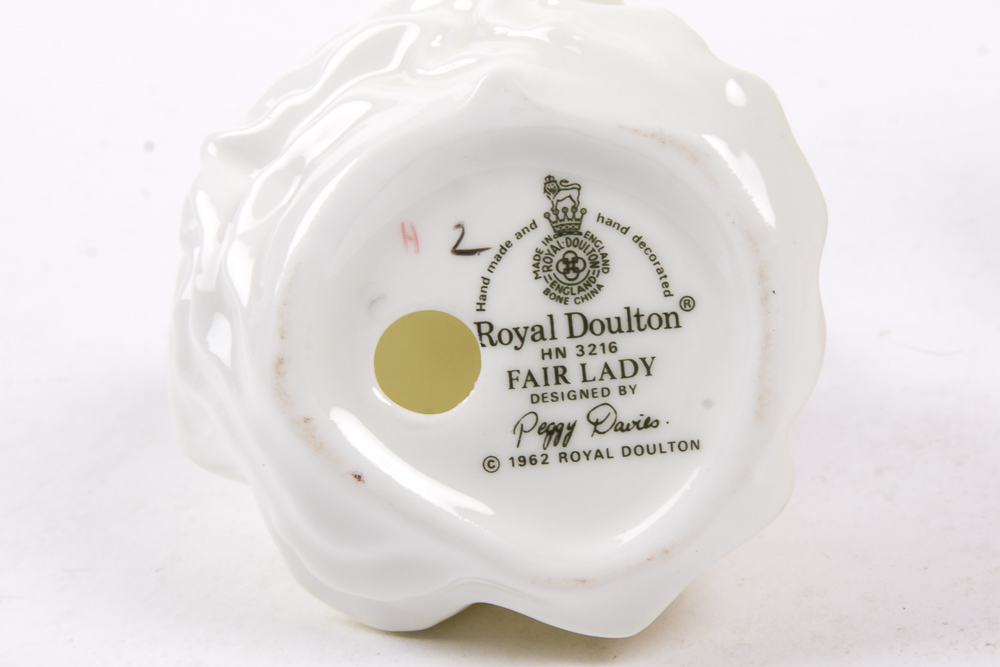 Vintage Royal Doulton Miniature Figurines of Women