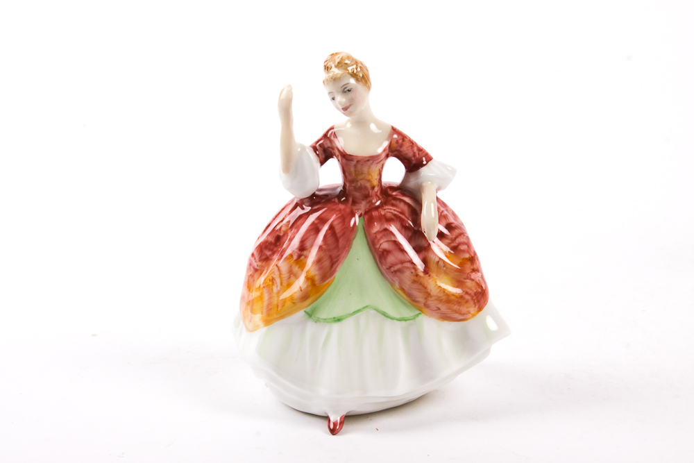 Vintage Royal Doulton Miniature Figurines of Women