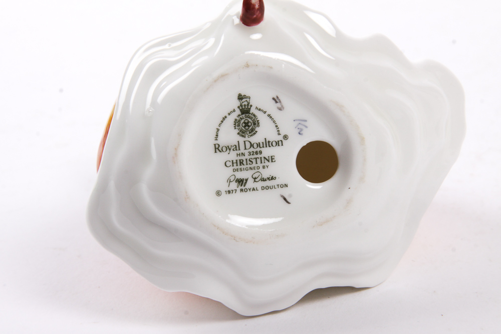 Vintage Royal Doulton Miniature Figurines of Women