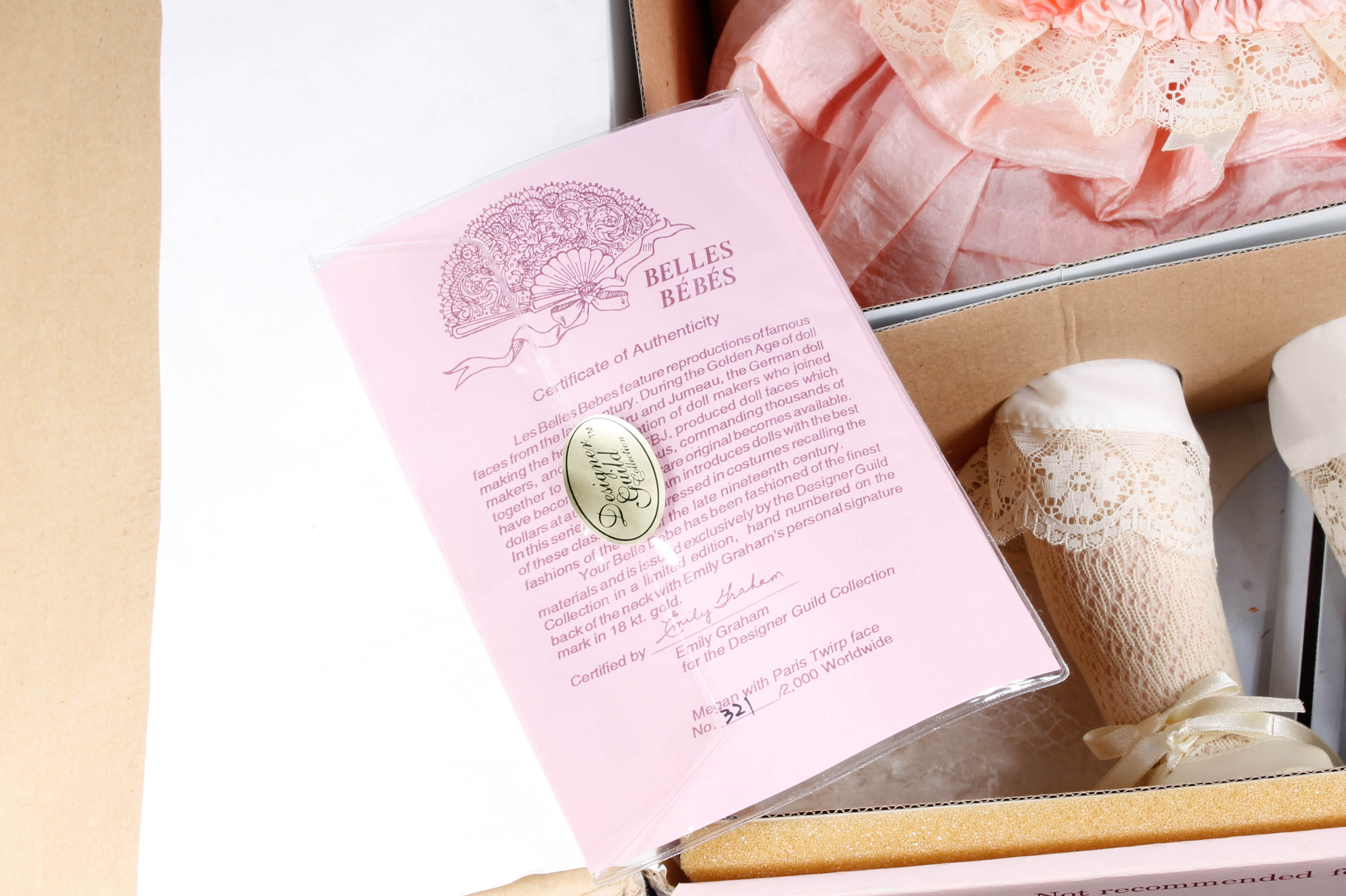 Belles Bébés Porcelain Doll