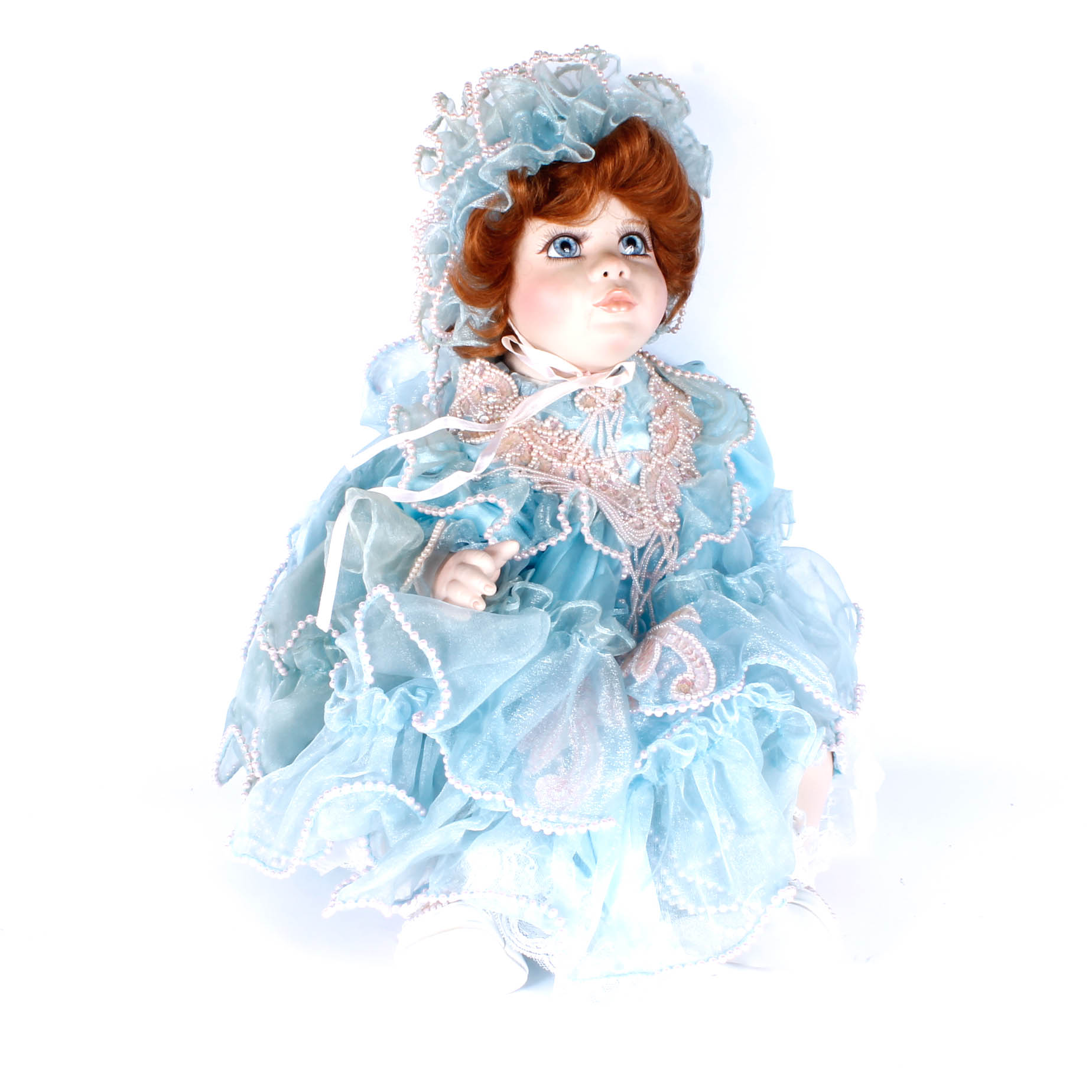 Welden Museum "Powder Puff" Porcelain Doll