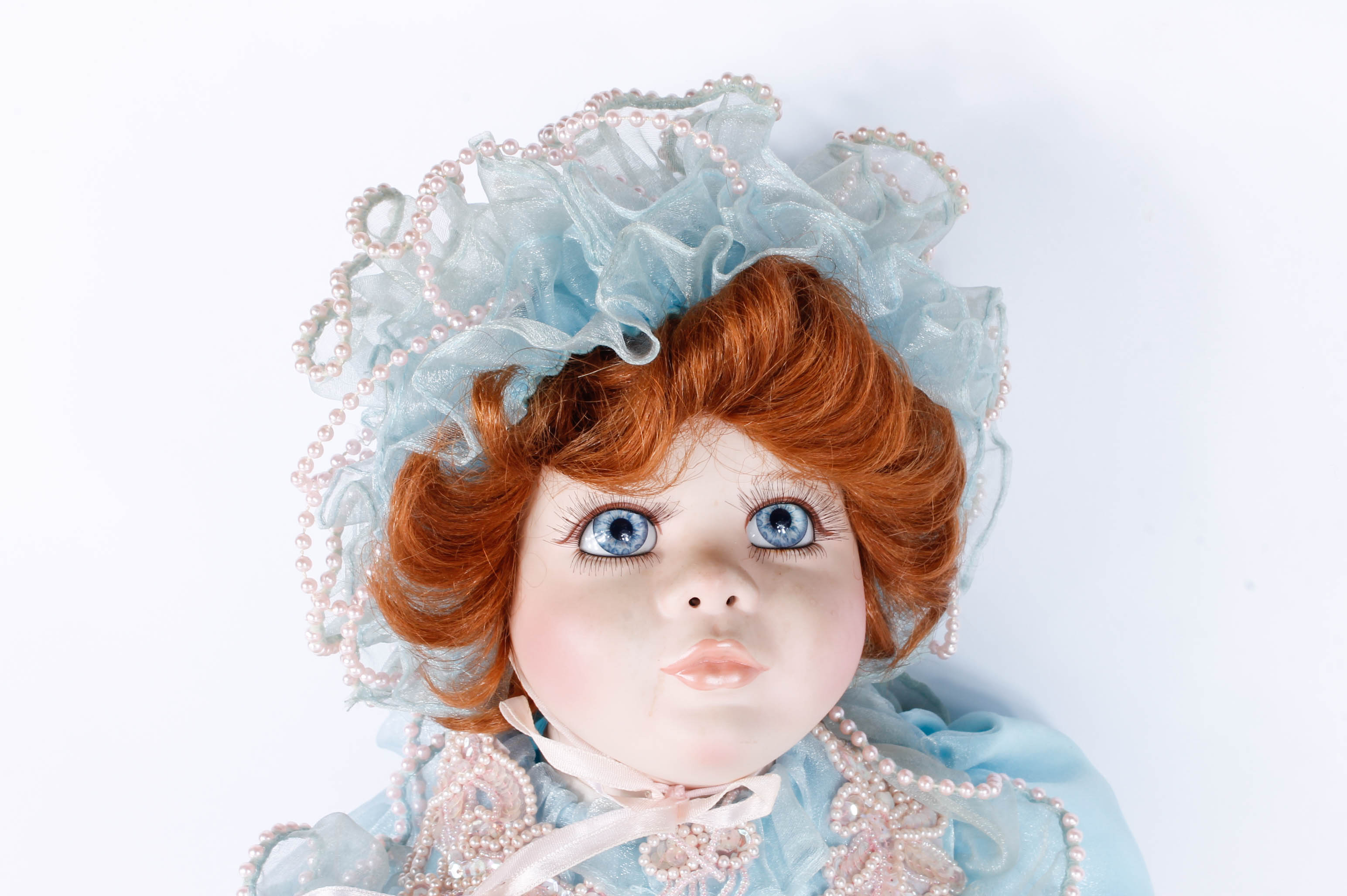 Welden Museum "Powder Puff" Porcelain Doll