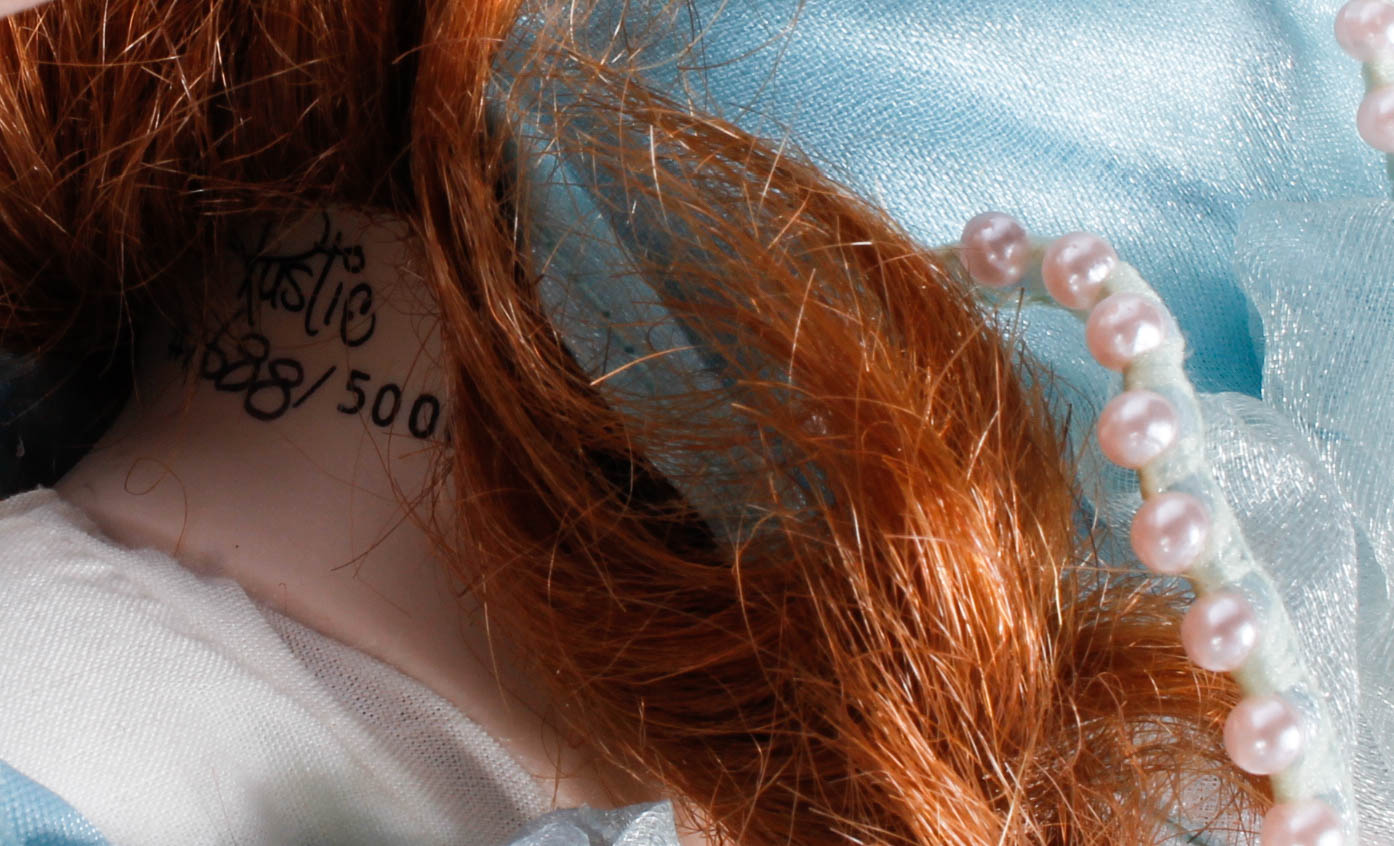 Welden Museum "Powder Puff" Porcelain Doll