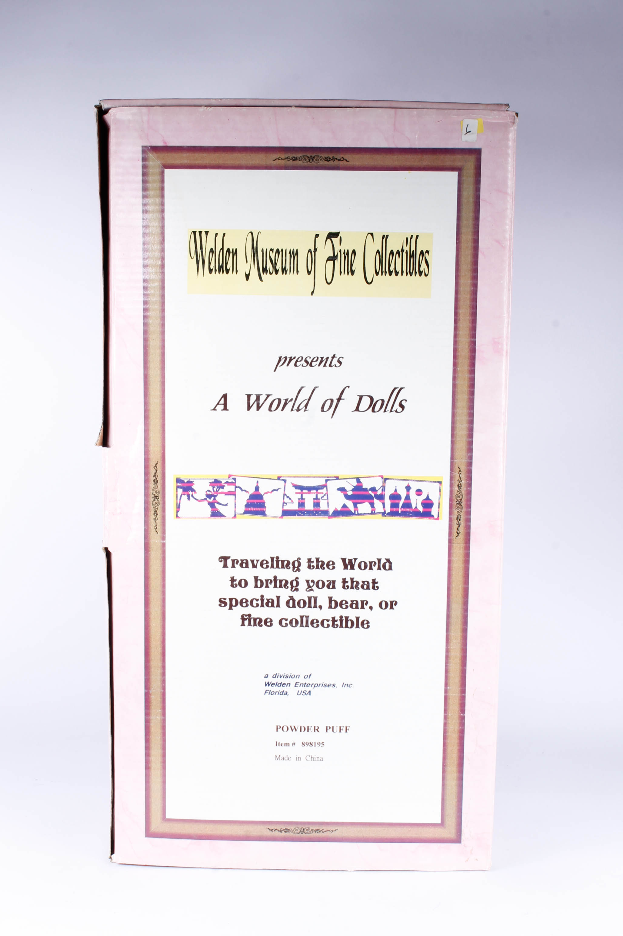 Welden Museum "Powder Puff" Porcelain Doll