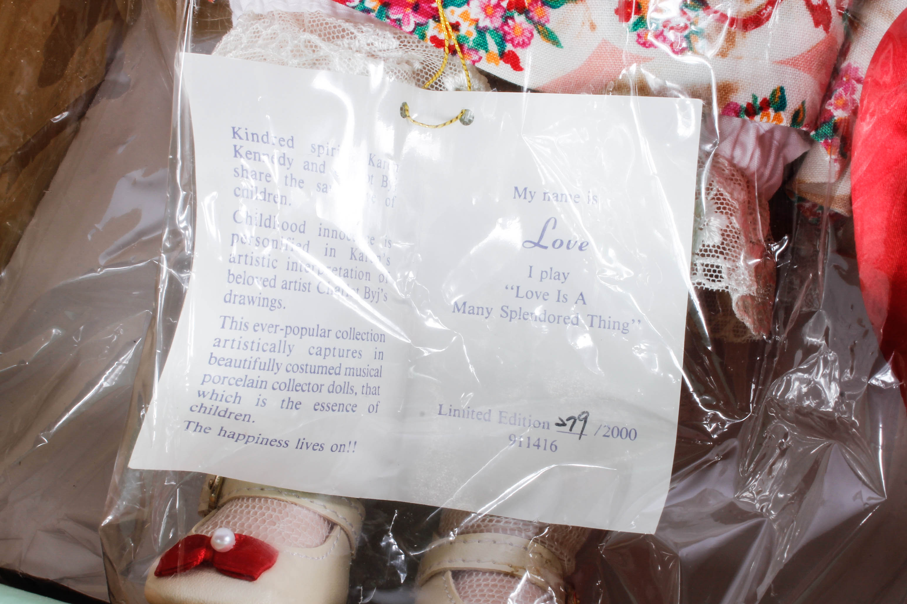 Charlot Byj "Love"  Doll Designed by Karen Kennedy for Goebel