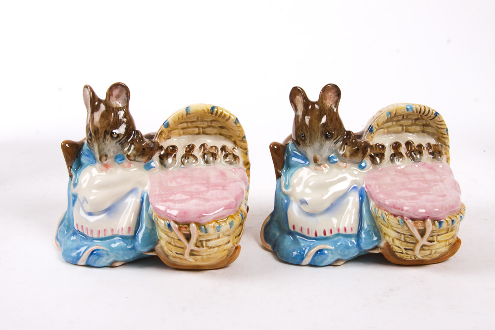 Collection of Vintage Beswick Beatrix Potter Figurines