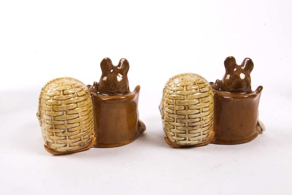 Collection of Vintage Beswick Beatrix Potter Figurines