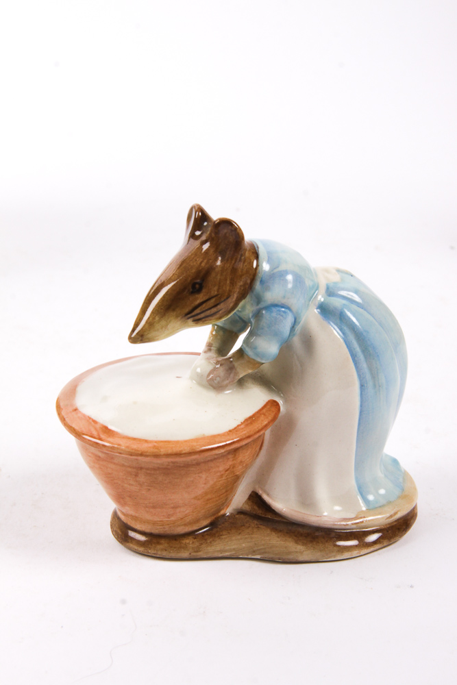 Collection of Vintage Beswick Beatrix Potter Figurines