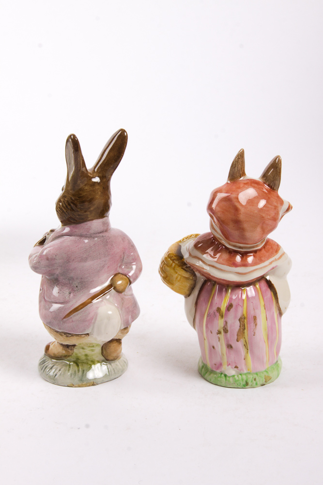 Collection of Vintage Beswick Beatrix Potter Figurines