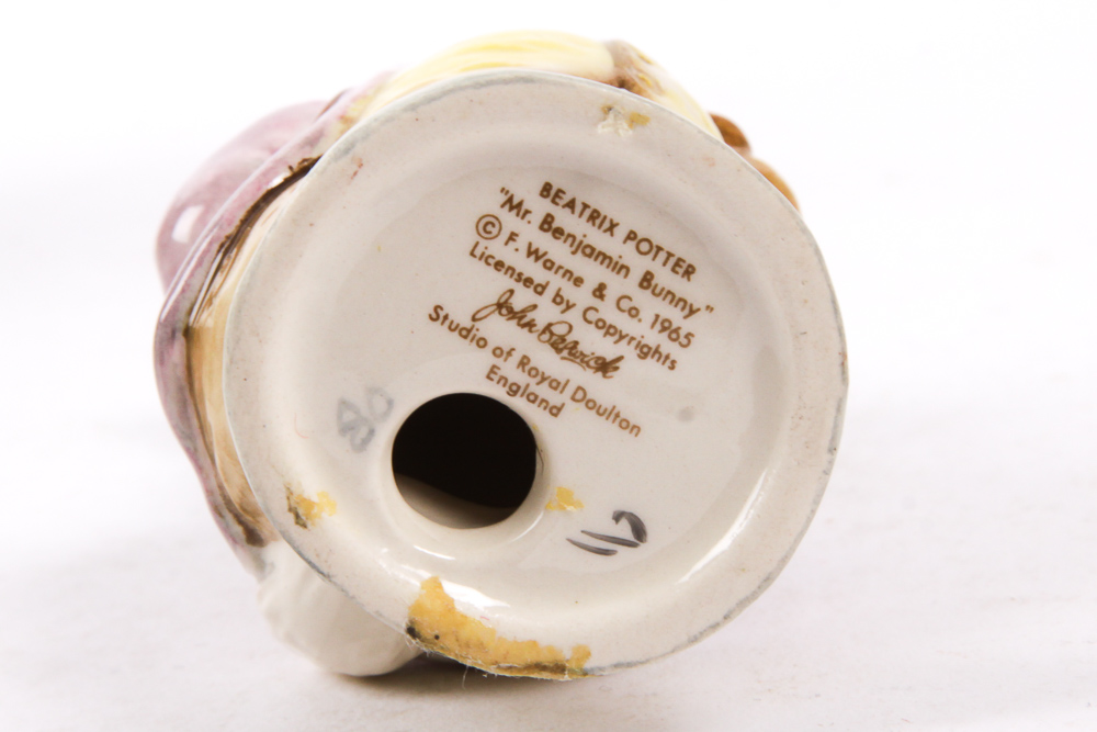 Collection of Vintage Beswick Beatrix Potter Figurines