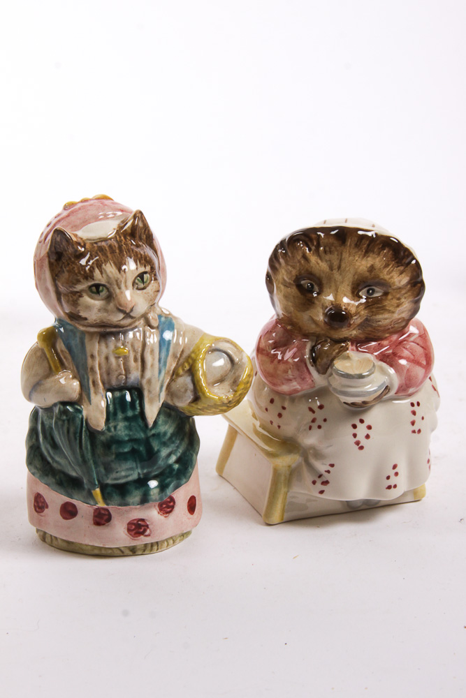Collection of Vintage Beswick Beatrix Potter Figurines