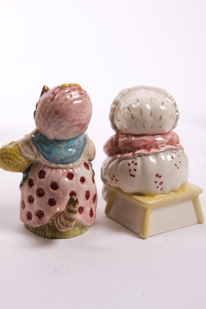 Collection of Vintage Beswick Beatrix Potter Figurines