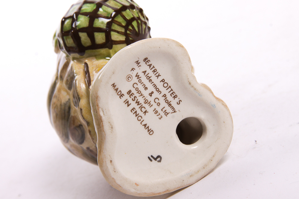 Collection of Vintage Beswick Beatrix Potter Figurines