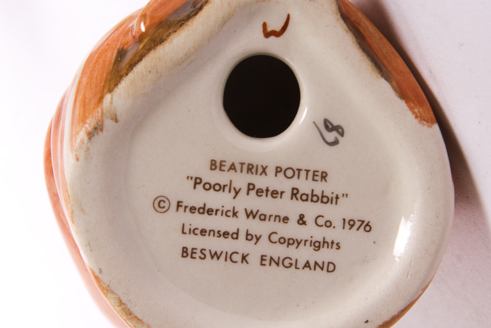 Collection of Vintage Beswick Beatrix Potter Figurines