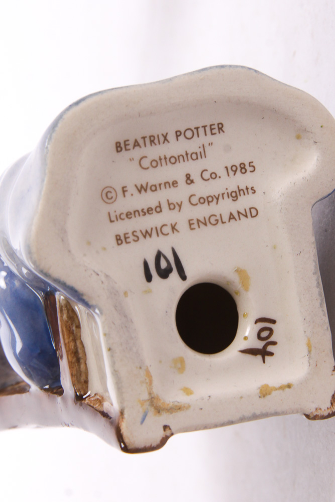 Collection of Vintage Beswick Beatrix Potter Figurines