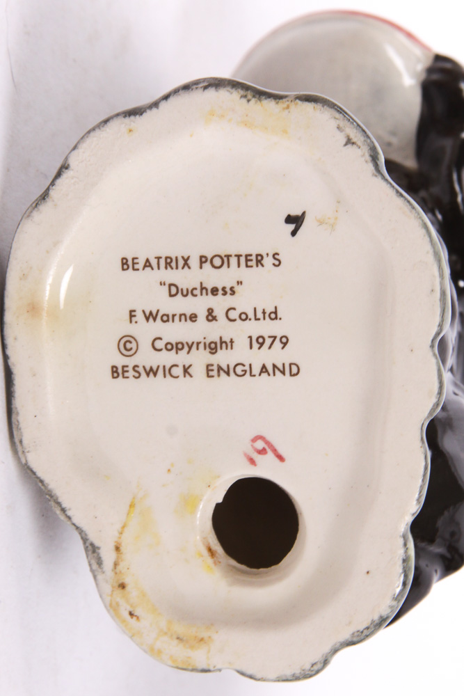 Collection of Vintage Beswick Beatrix Potter Figurines