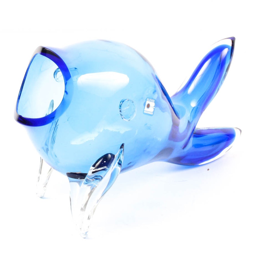 Blenko Art Glass Fish