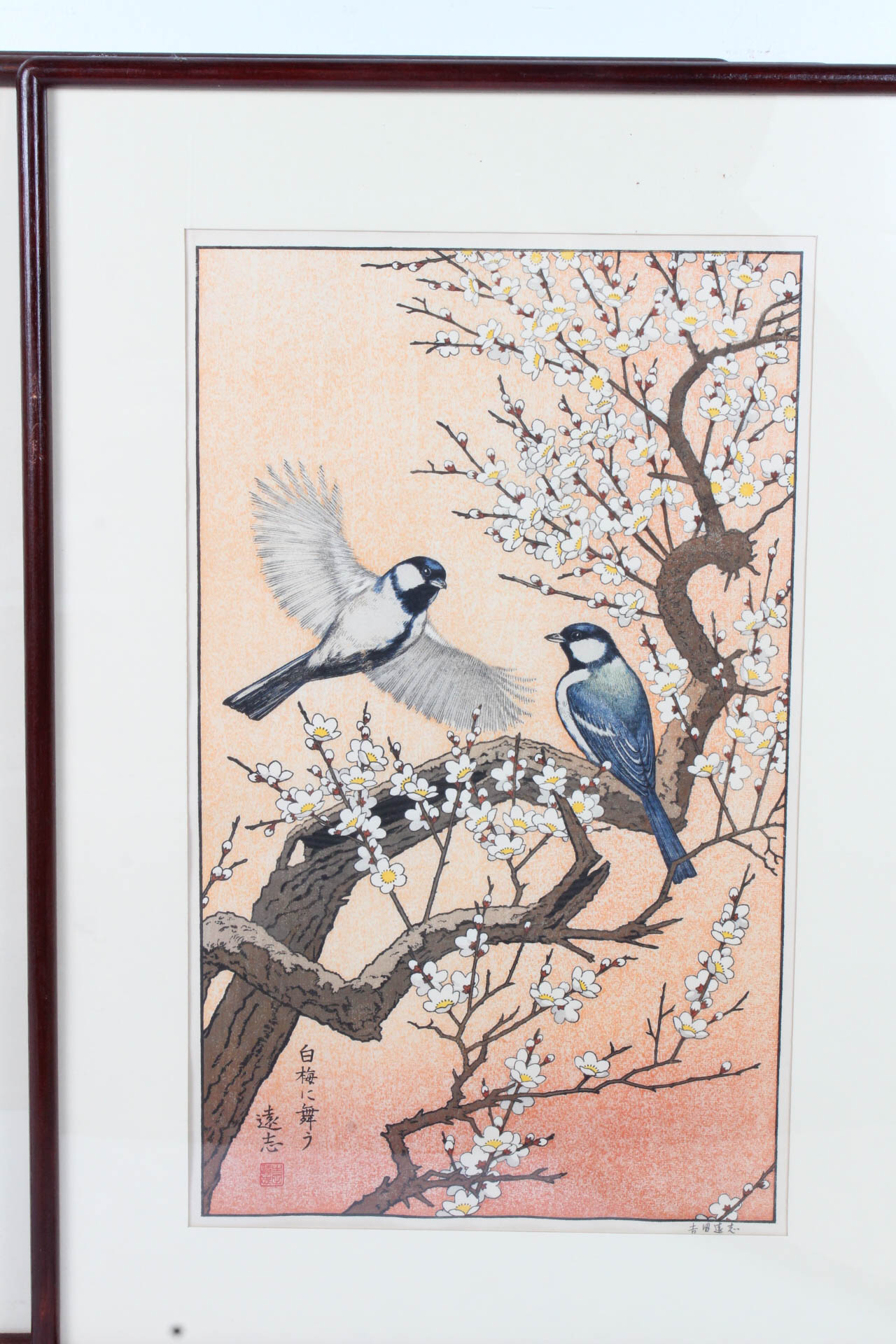 Toshi Yoshida Woodblock Prints "Birds of the Seasons" by Franklin Mint