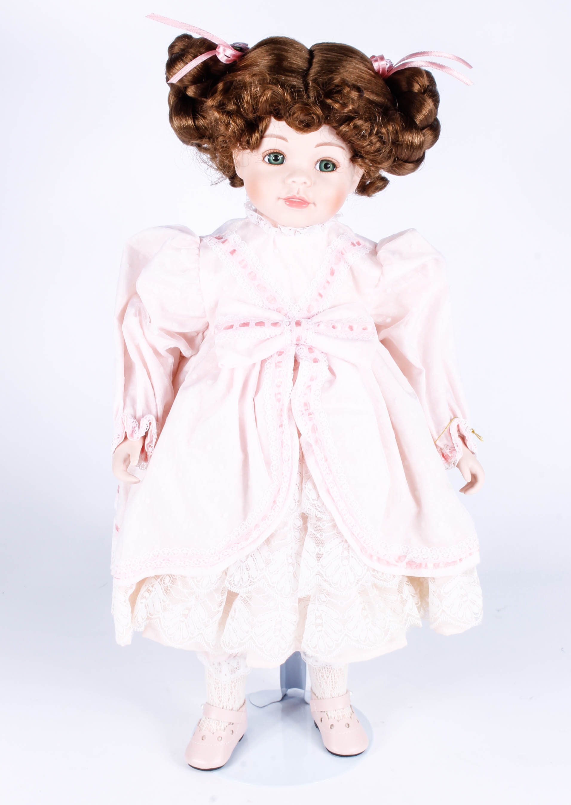 Assortment of Vintage Porcelain Dolls