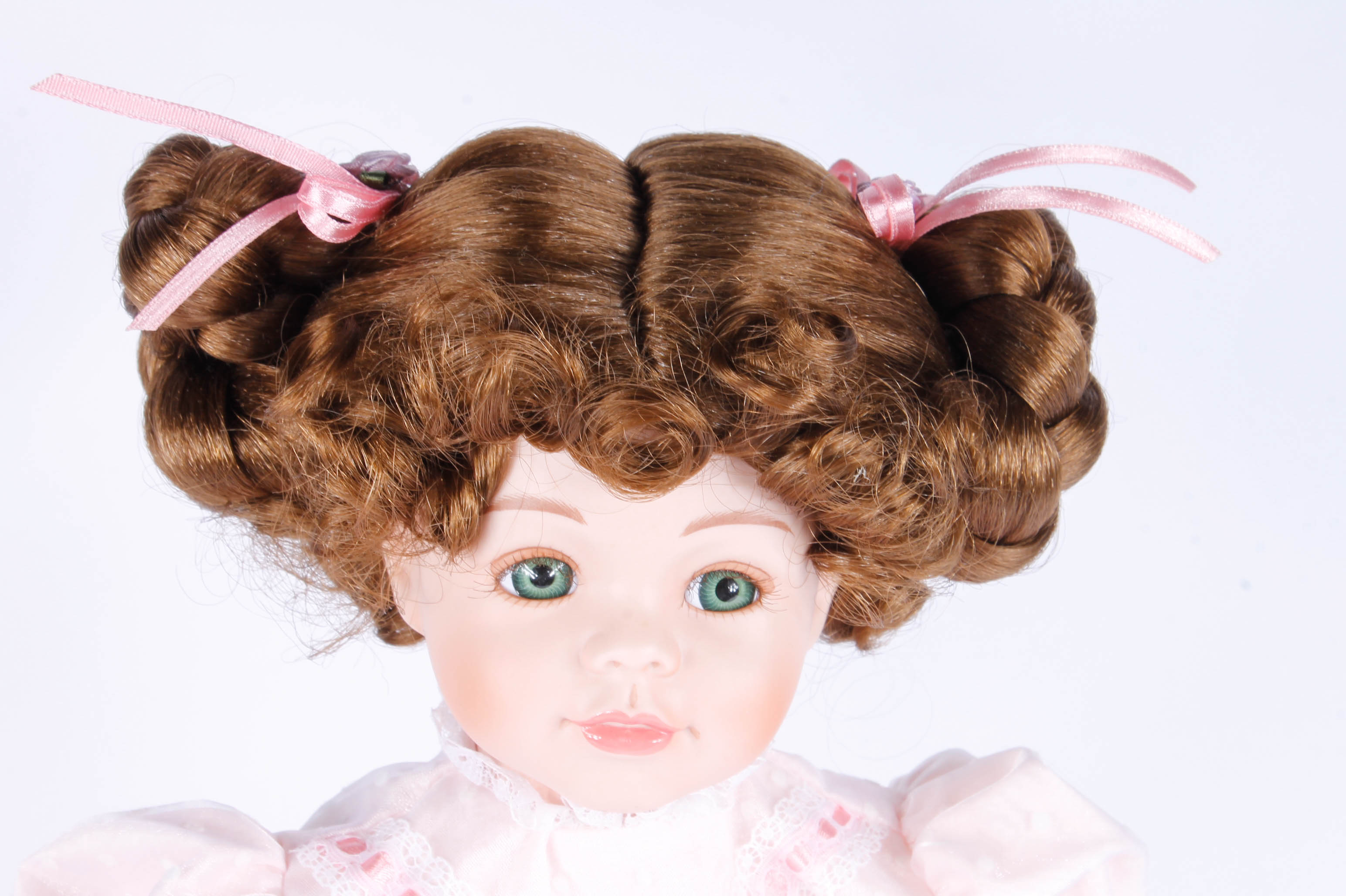 Assortment of Vintage Porcelain Dolls