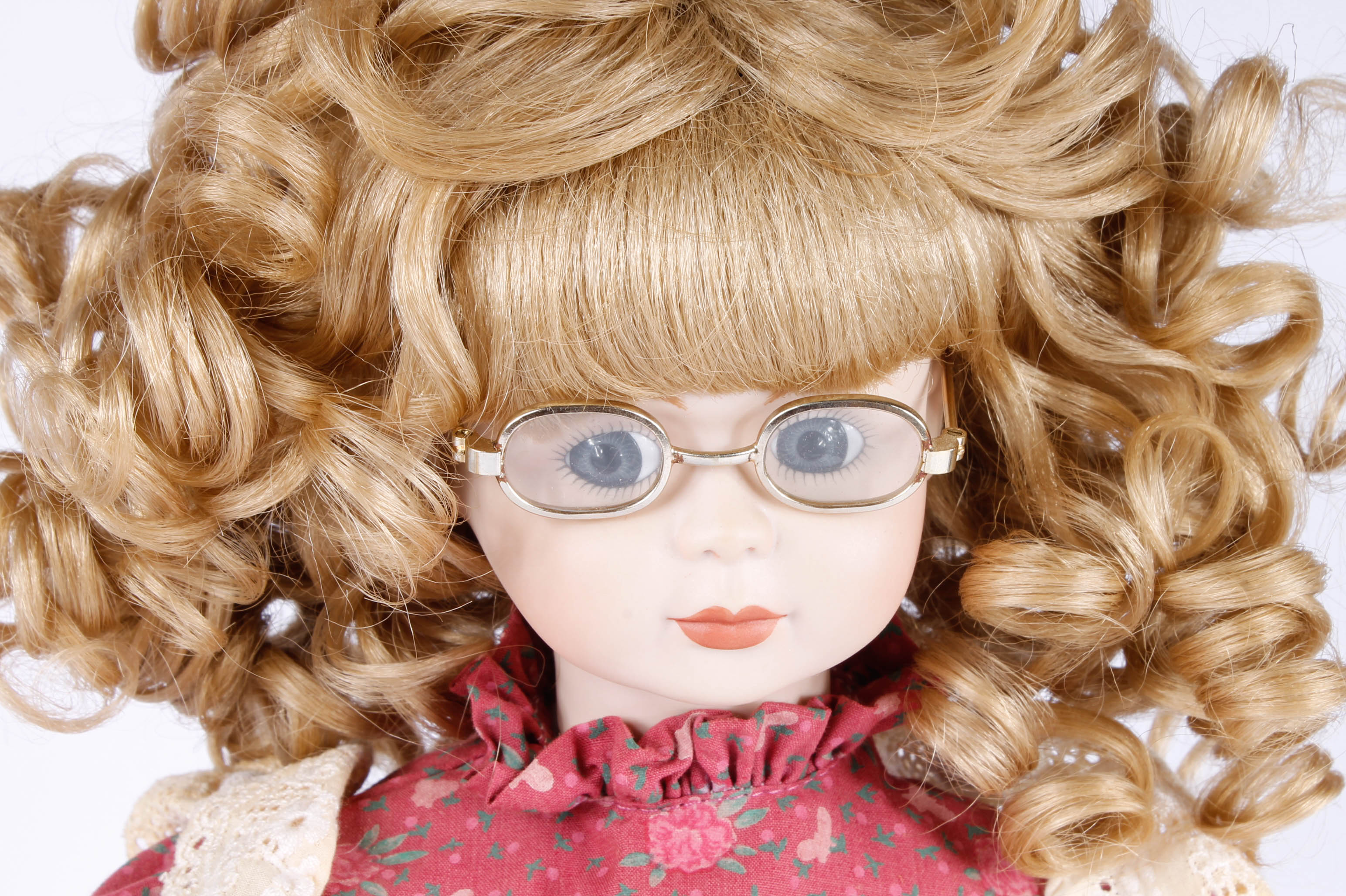 Assortment of Vintage Porcelain Dolls