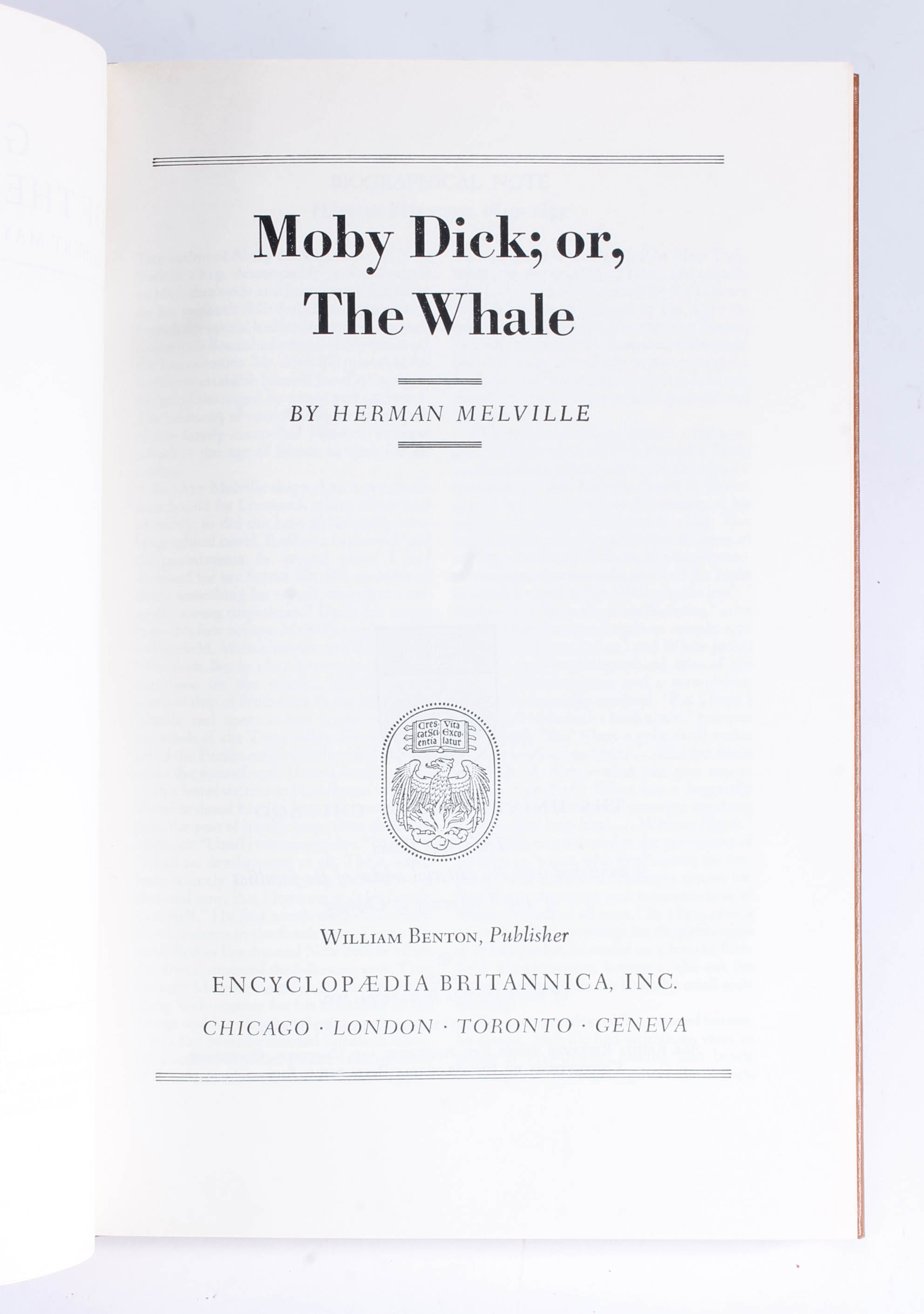 Britannica Great Books Collection