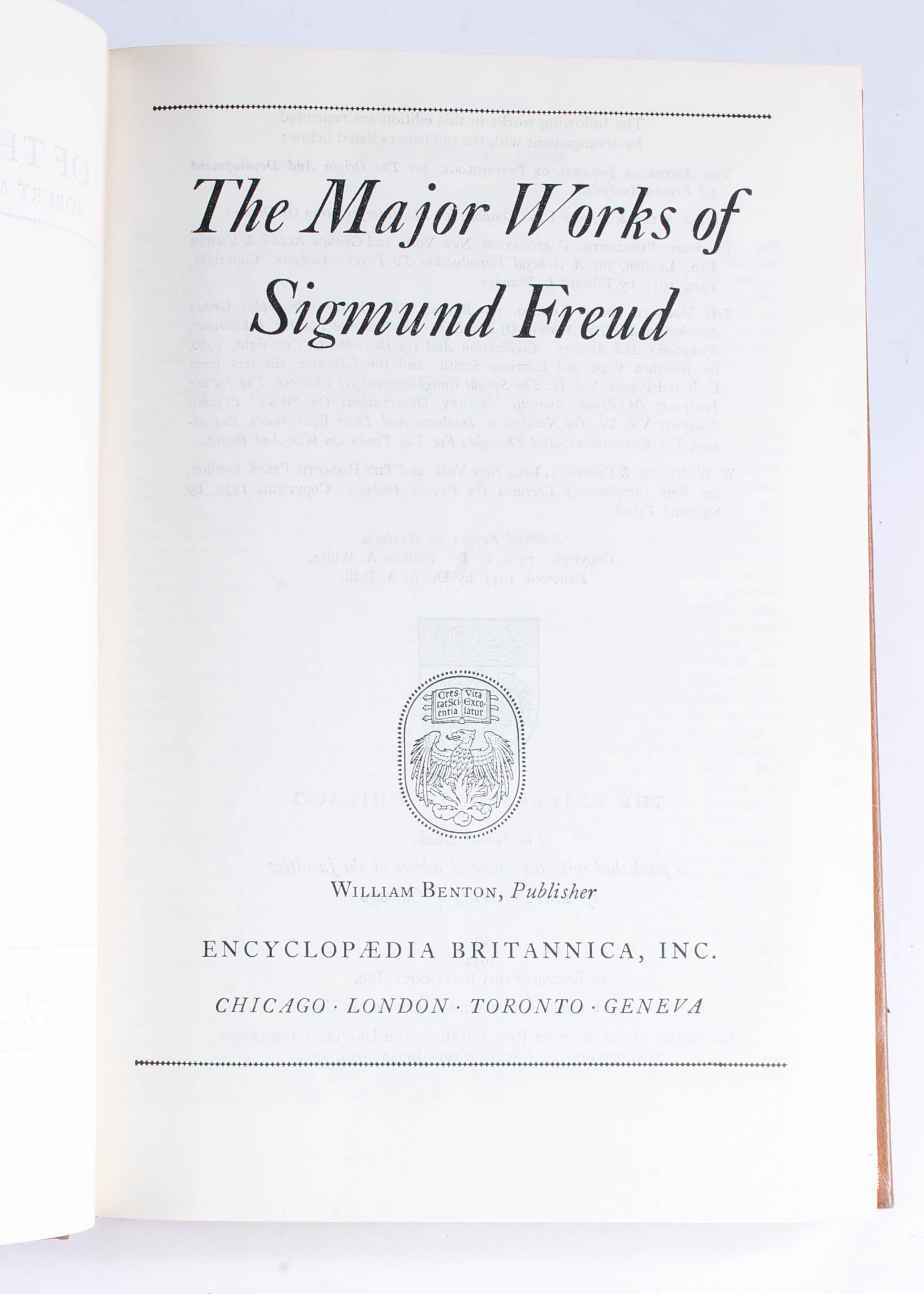 Britannica Great Books Collection