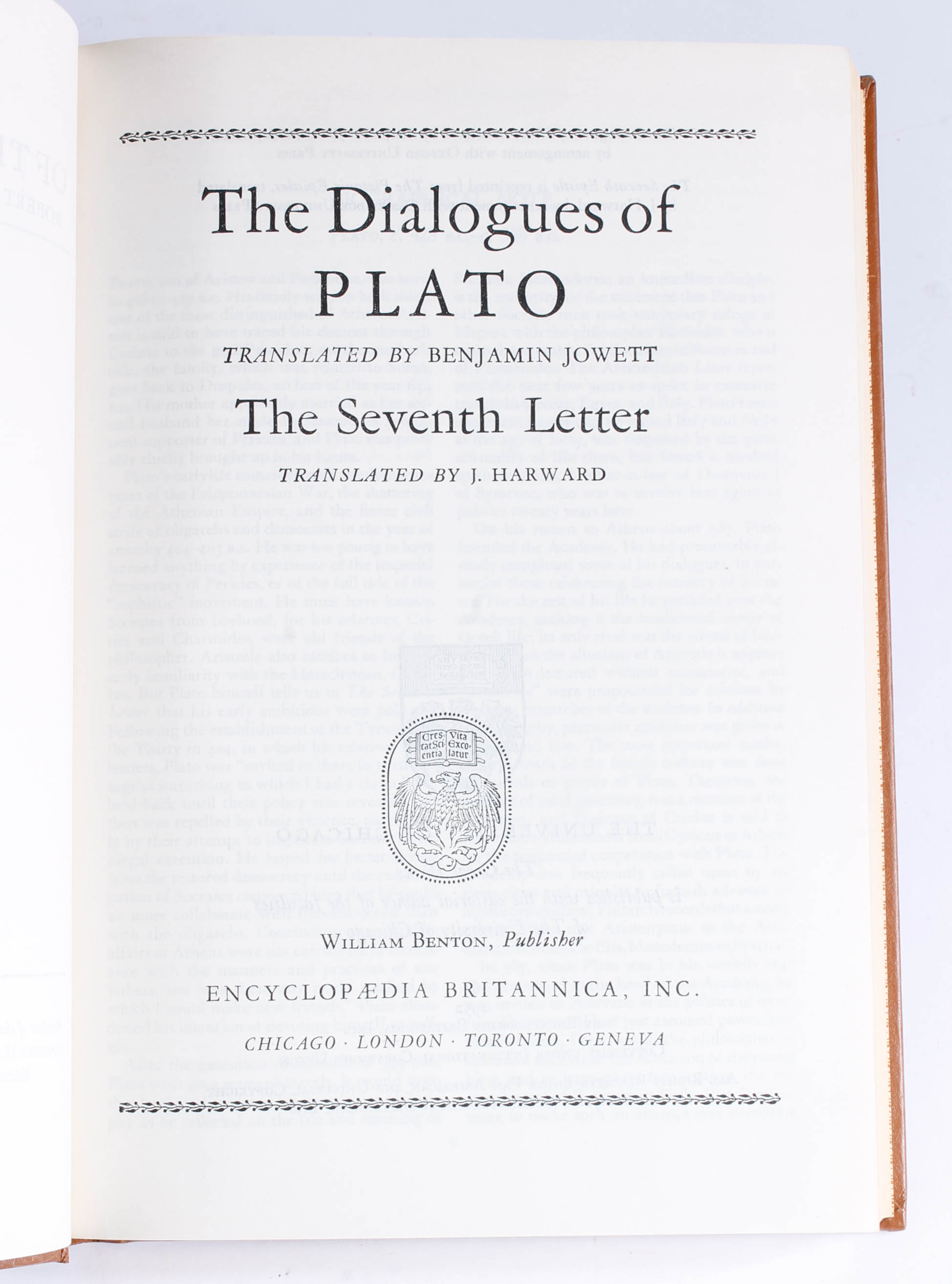 Britannica Great Books Collection