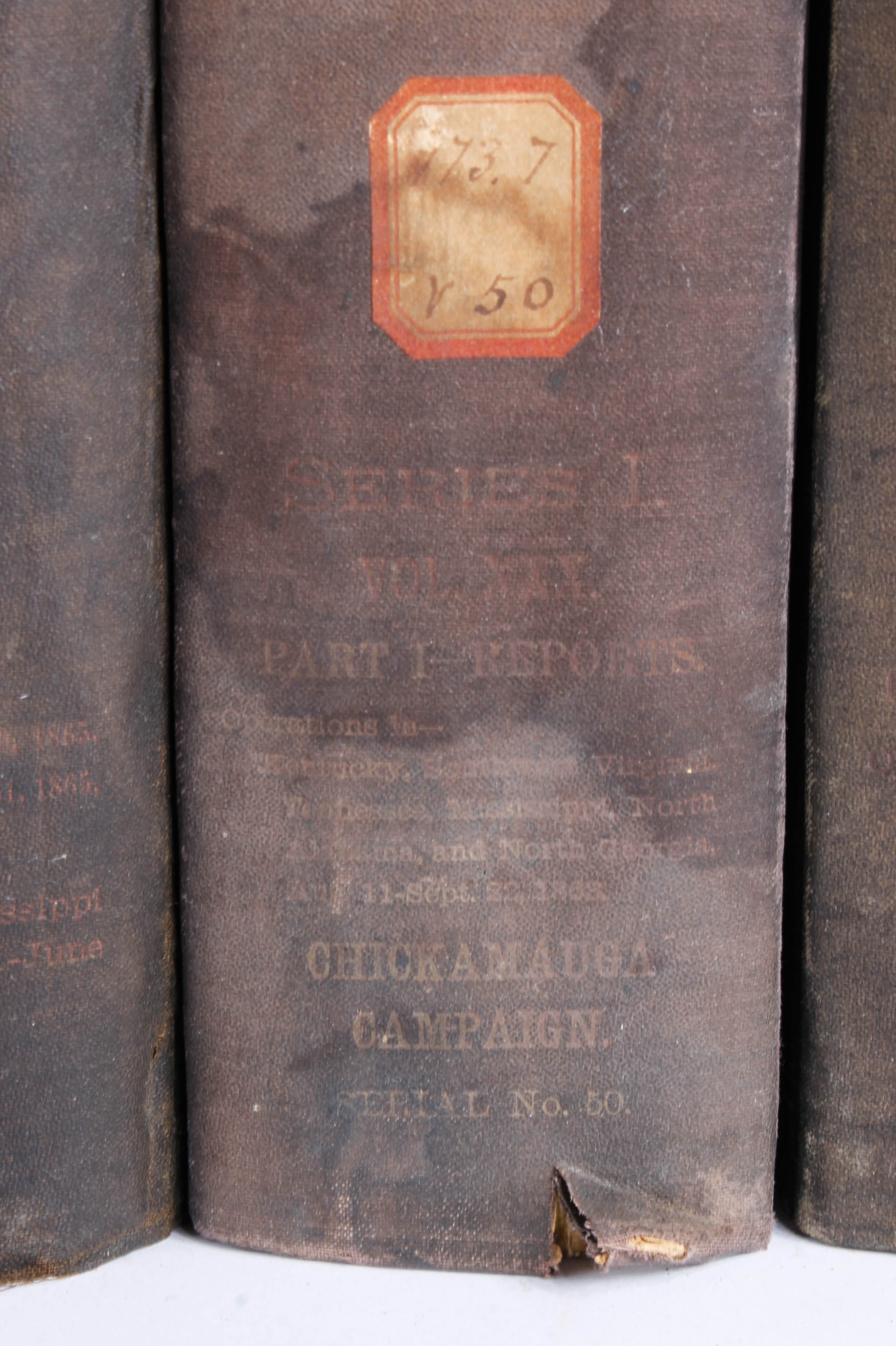 Antique Civil War Books "War of the Rebellion"