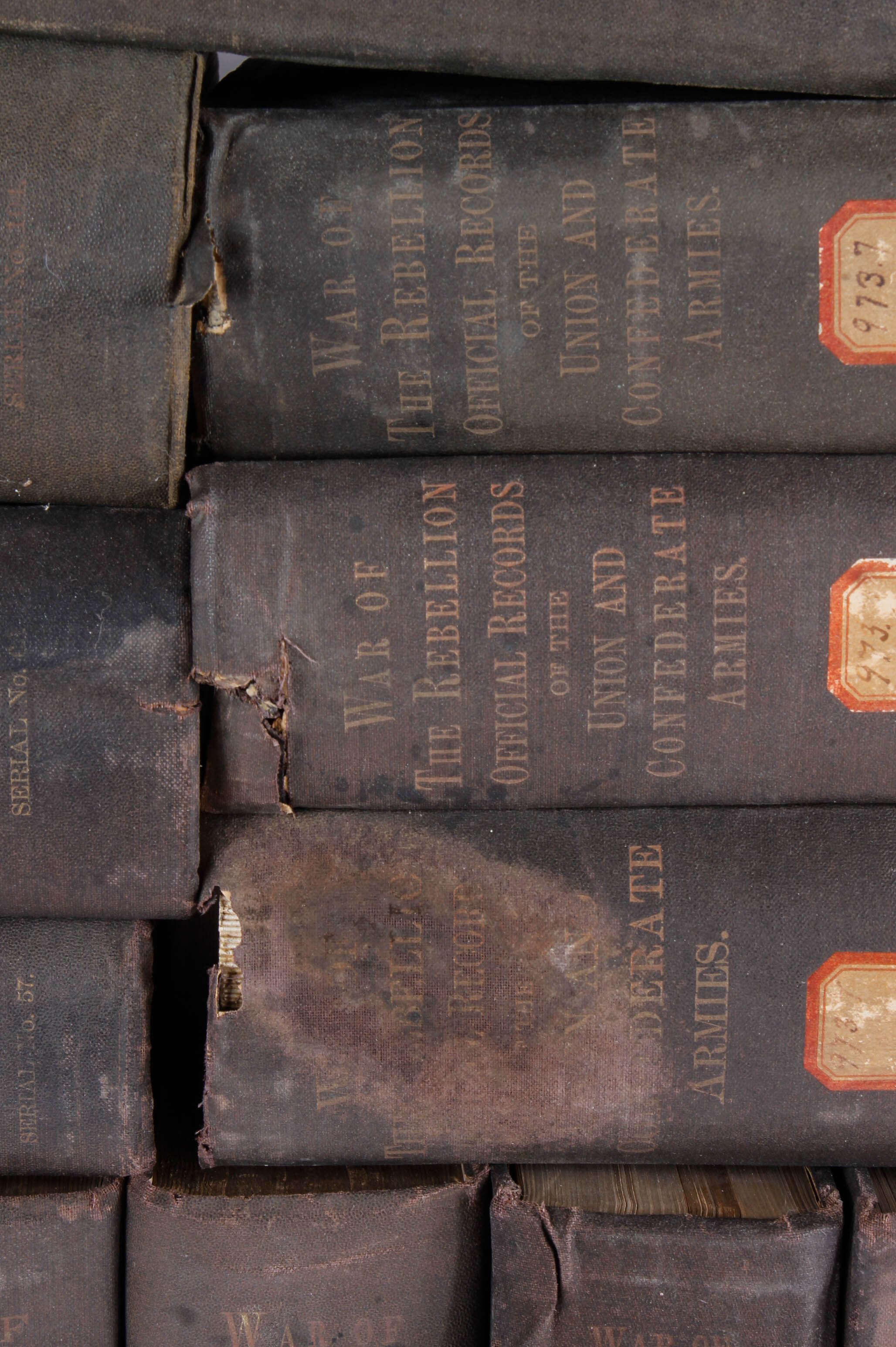 Antique Civil War Books "War of the Rebellion"