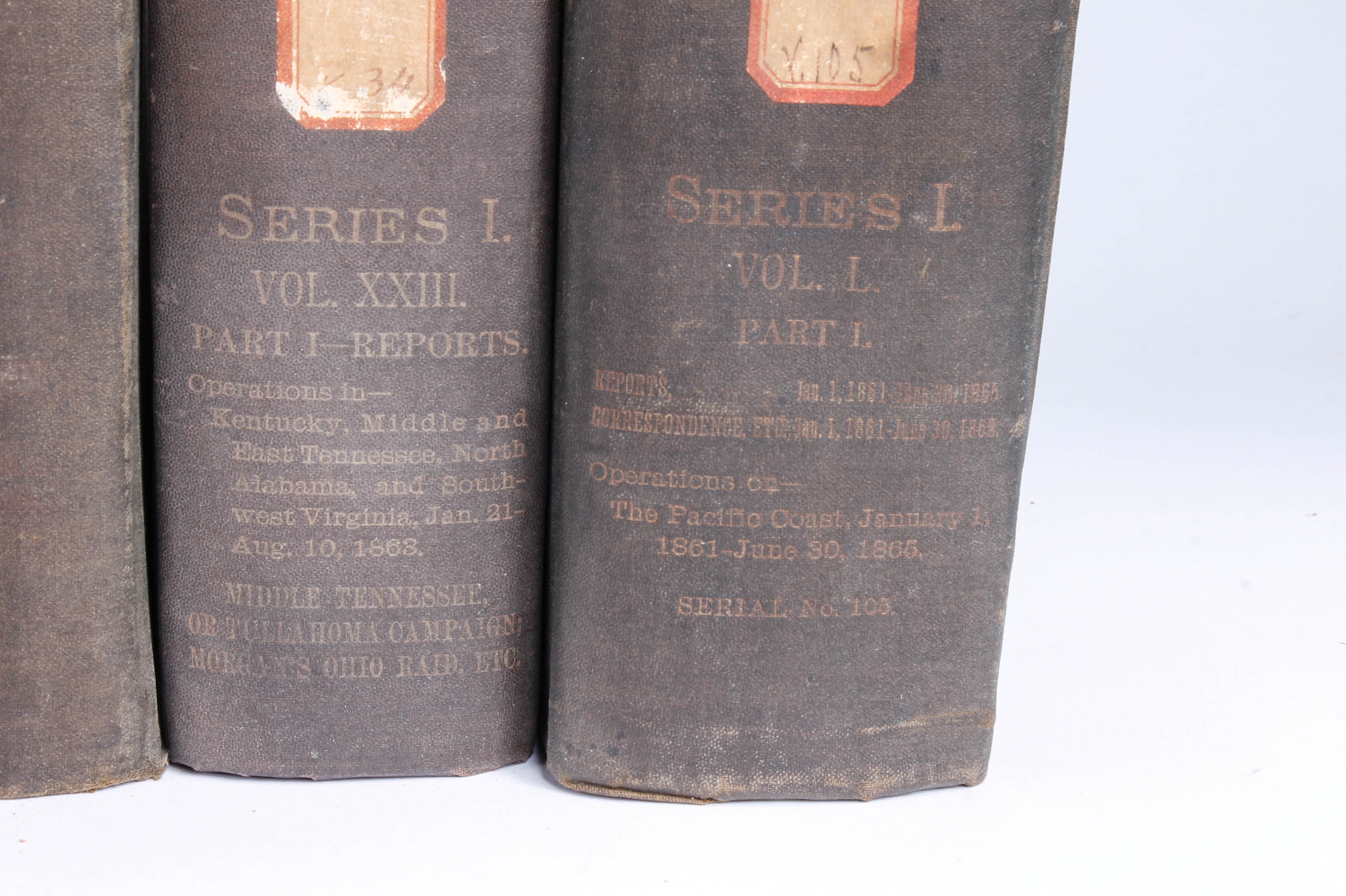 Antique Civil War Books "War of the Rebellion"