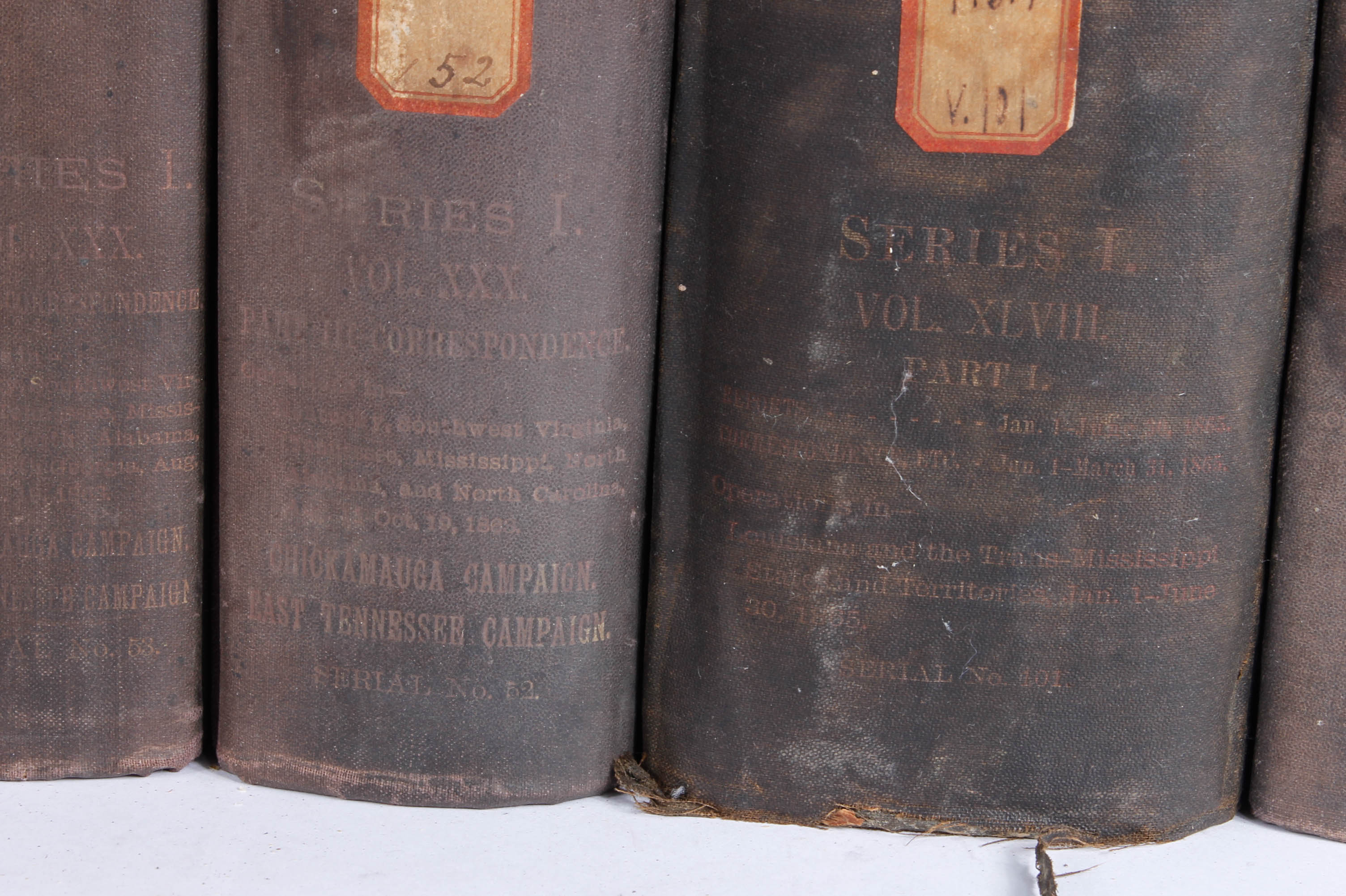 Antique Civil War Books "War of the Rebellion"