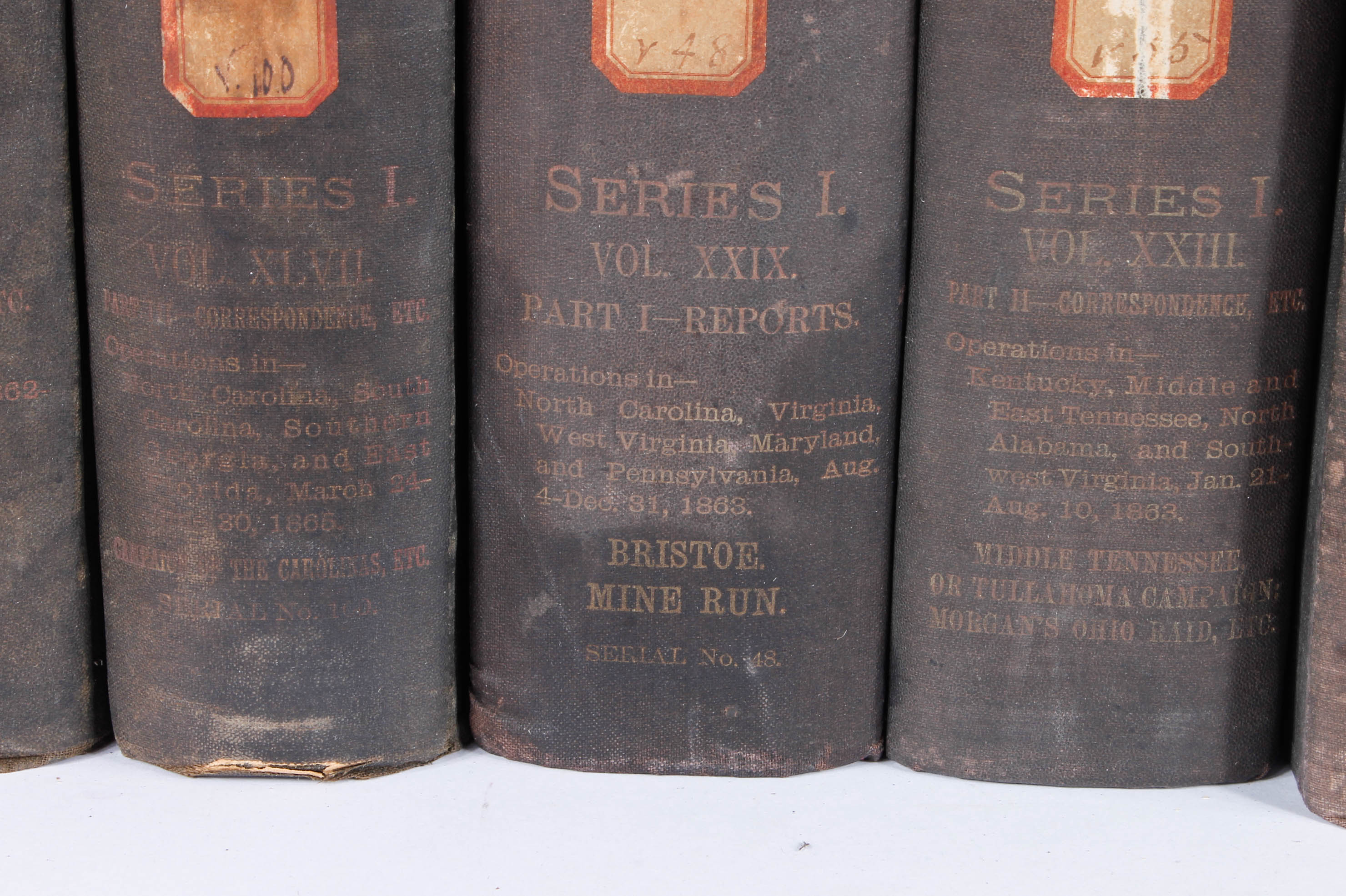 Antique Civil War Books "War of the Rebellion"