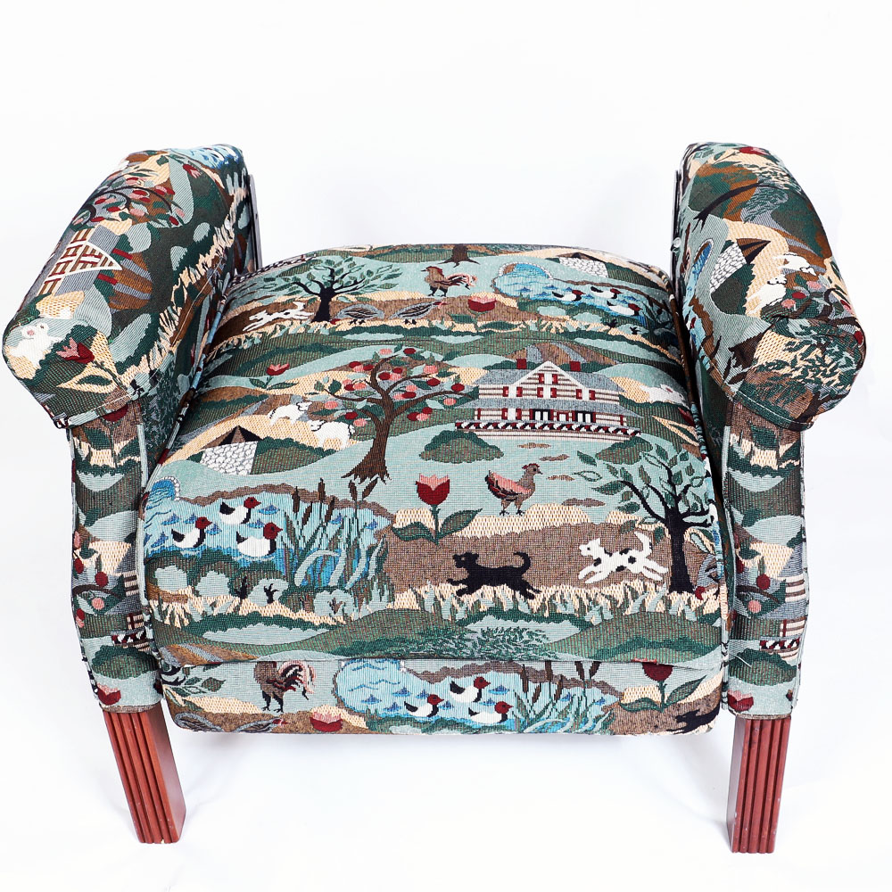 Upholstered Wing Back Recliner by La-Z-Boy