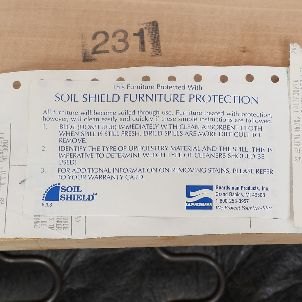 Upholstered Wing Back Recliner by La-Z-Boy