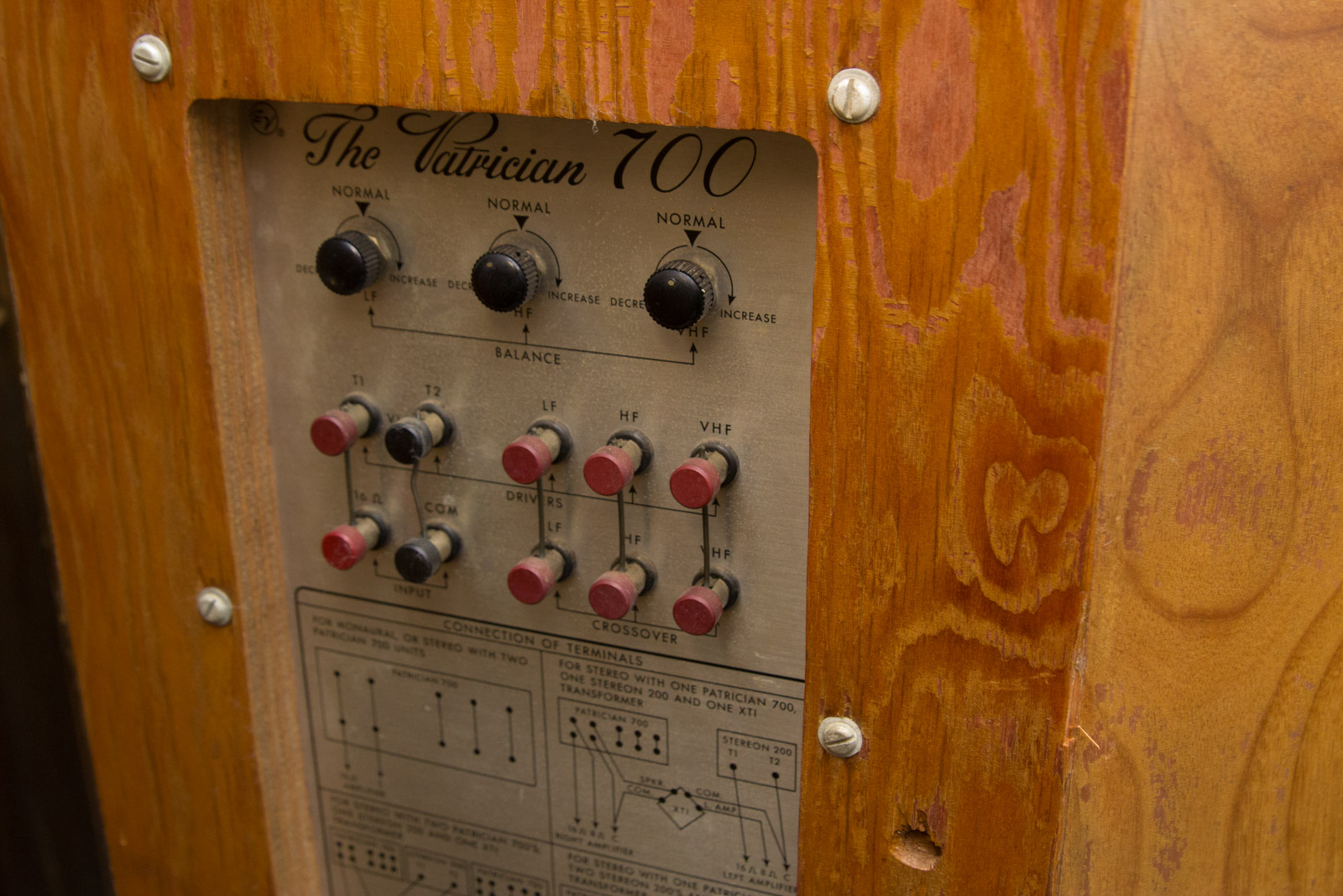 Electro-Voice Patrician 700 Speakers